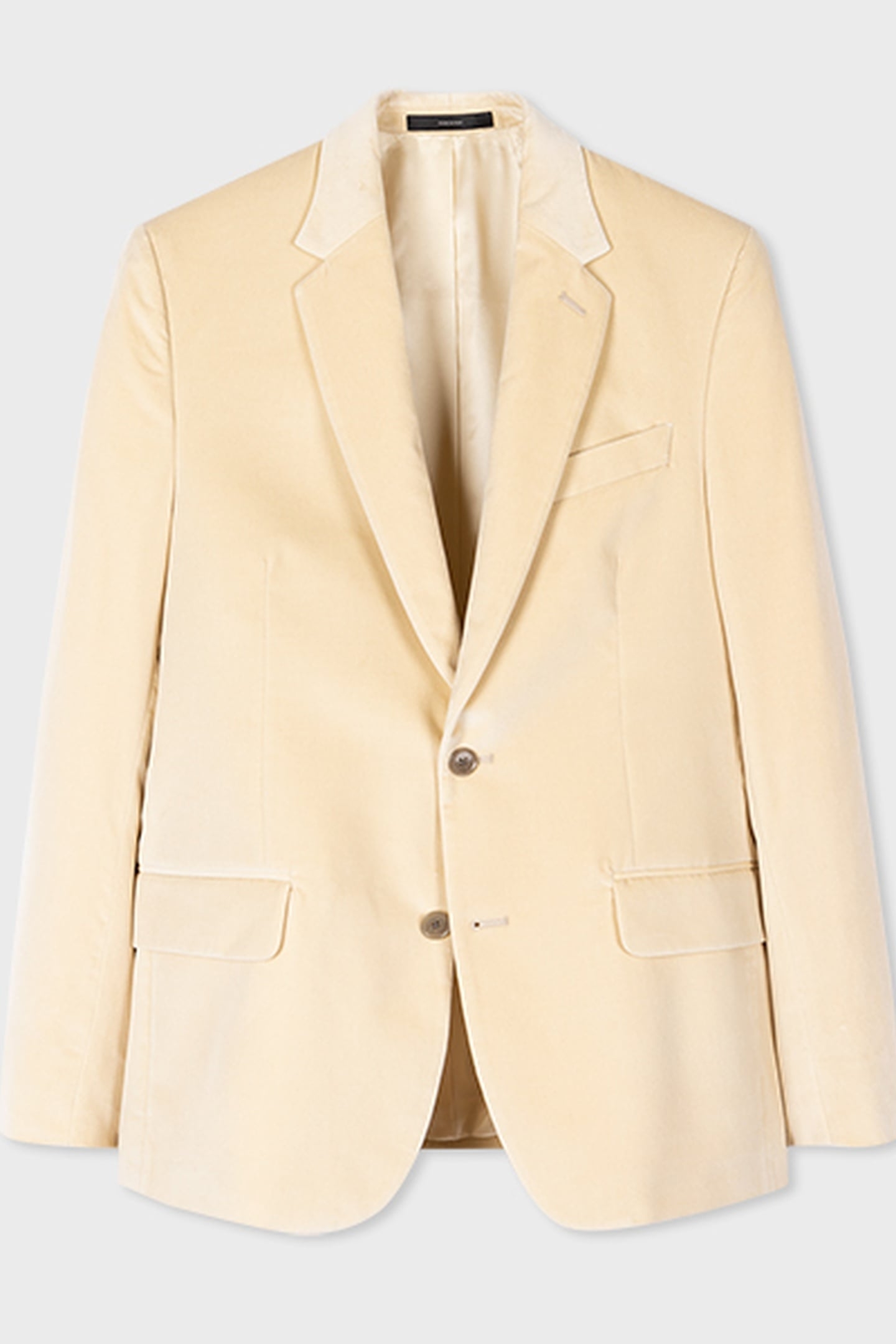 GENTS TAILORED FIT 2 BTN JACKET IVORY 5
