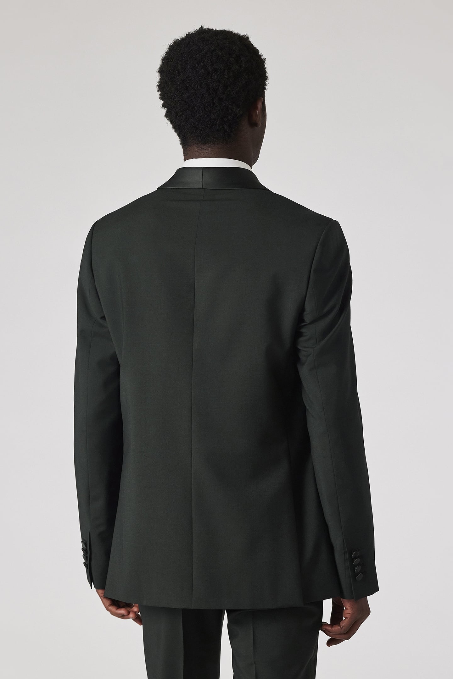 TAILORED FIT 2 BTN JACKET VERY DARK GREEN 3