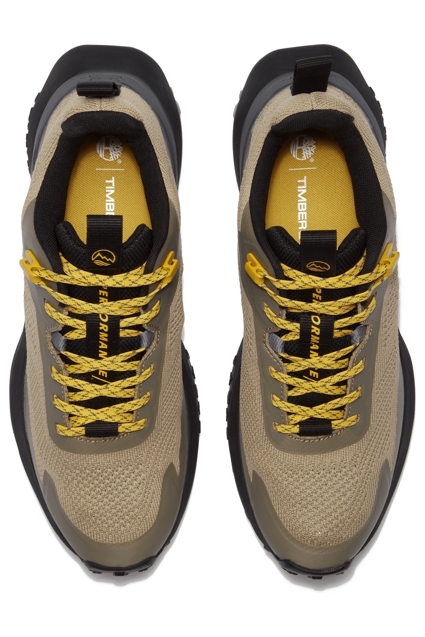 MOTION ACCESS LOW LACE UP SNEAKER LIGHT BROWN KNIT 5