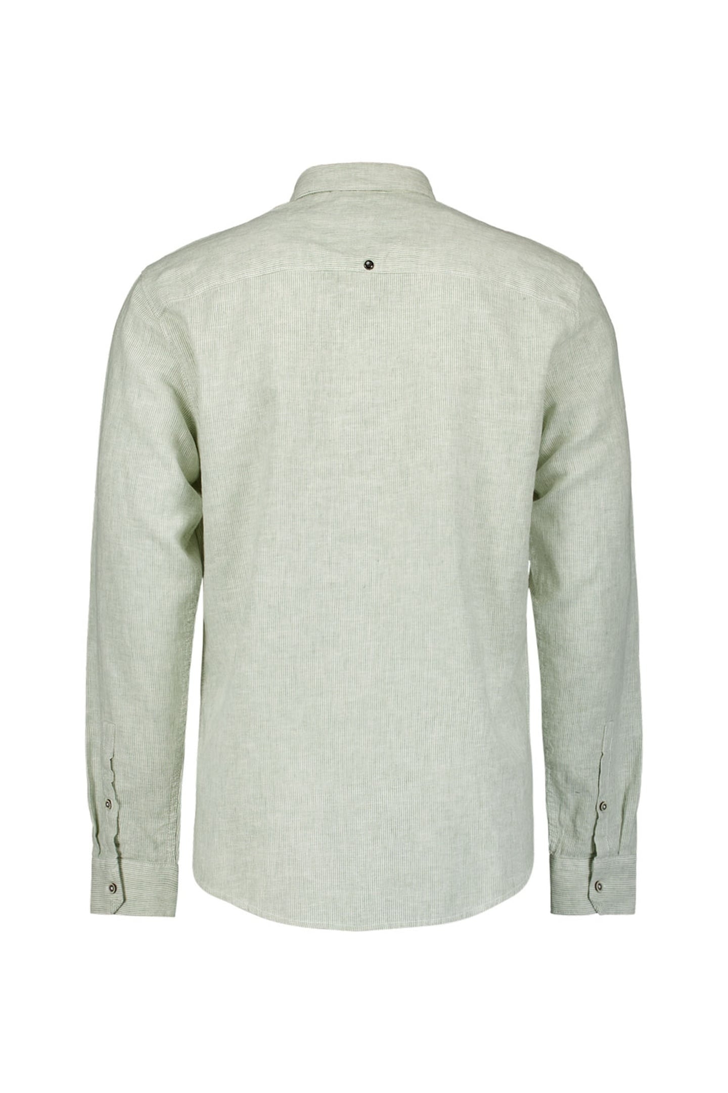 SHIRT VERTICAL SMALL STRIPES WITH LINEN GREEN 5