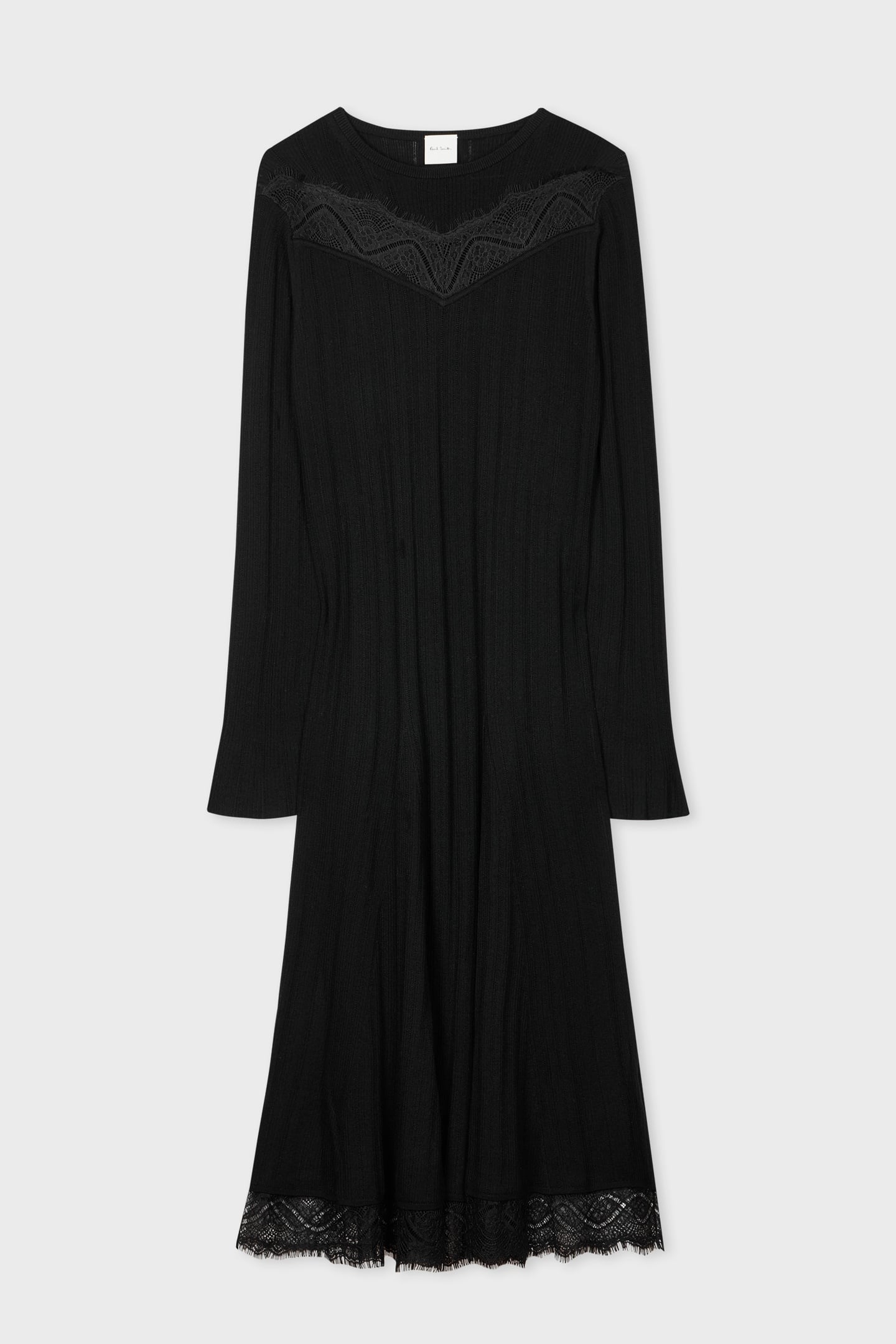 KNITTED DRESS BLACK 5