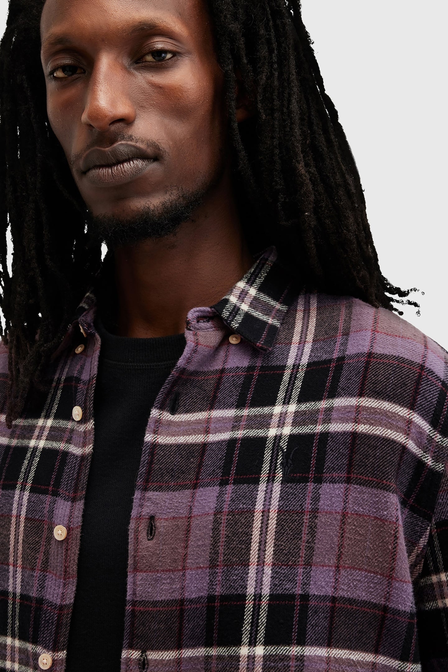 BUZZARD LS SHIRT COSMIC PURPLE 6