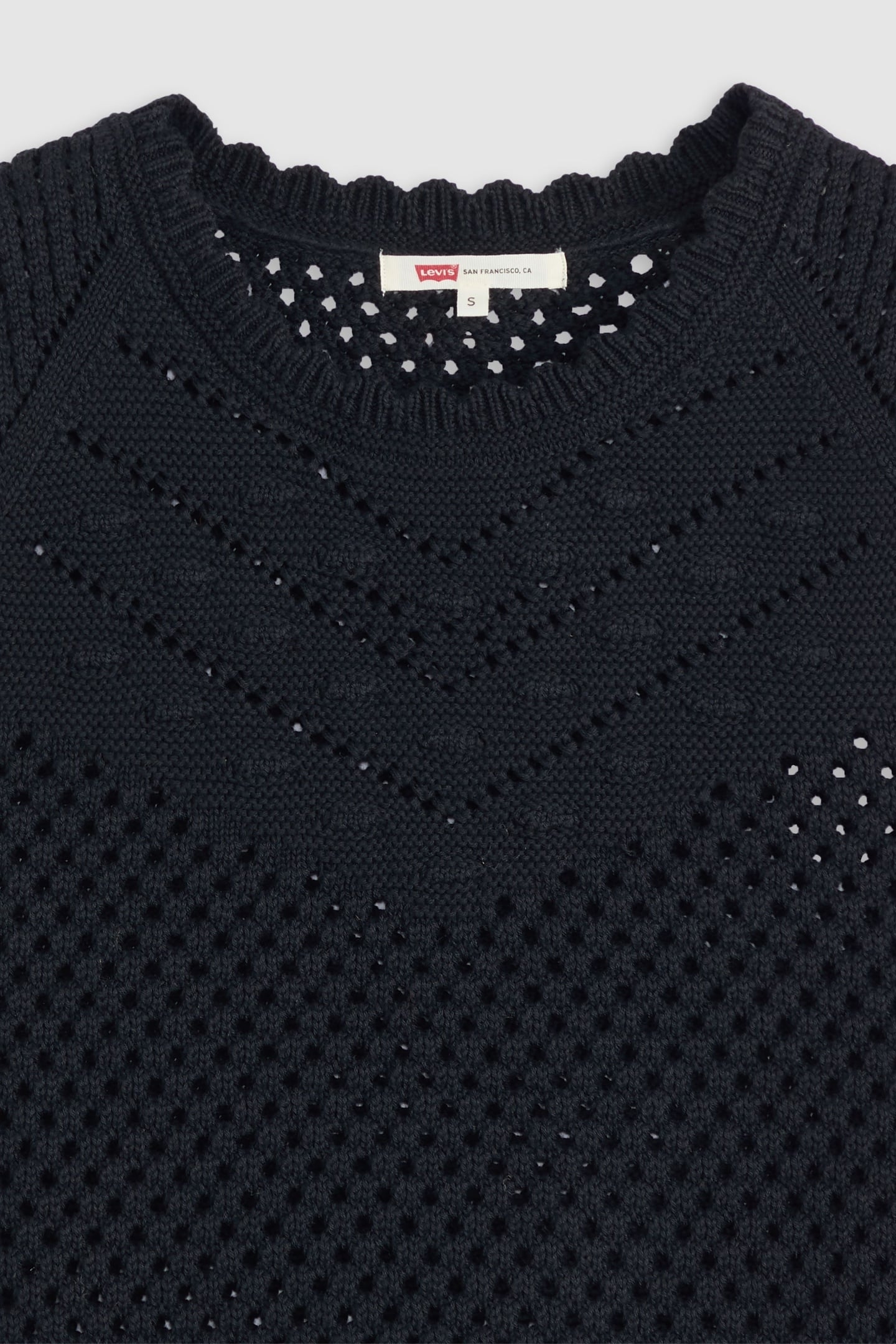 ADRIENNE CROCHET TANK TOP BLACK 7
