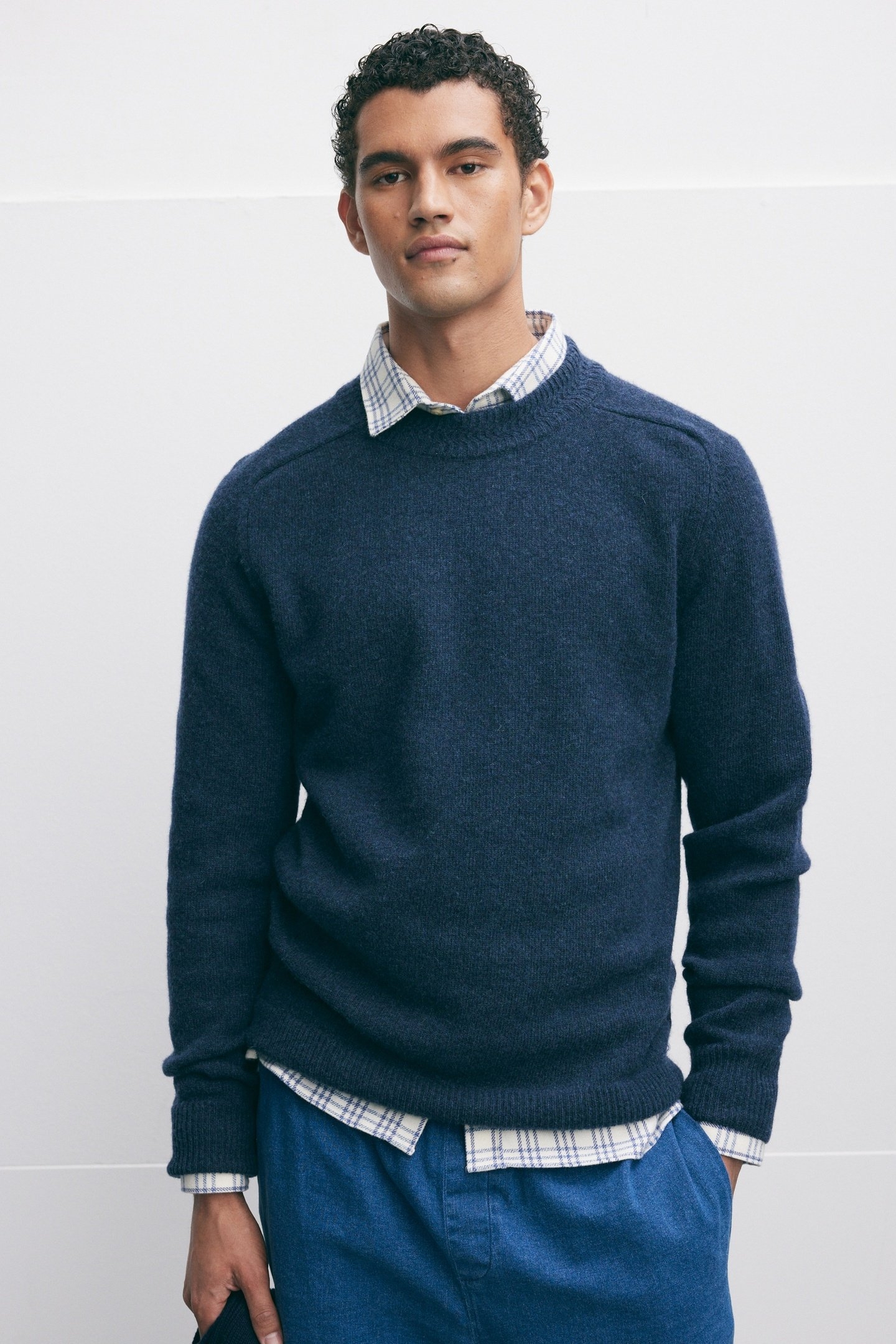 KIOSK KNITWEAR NAVY 2