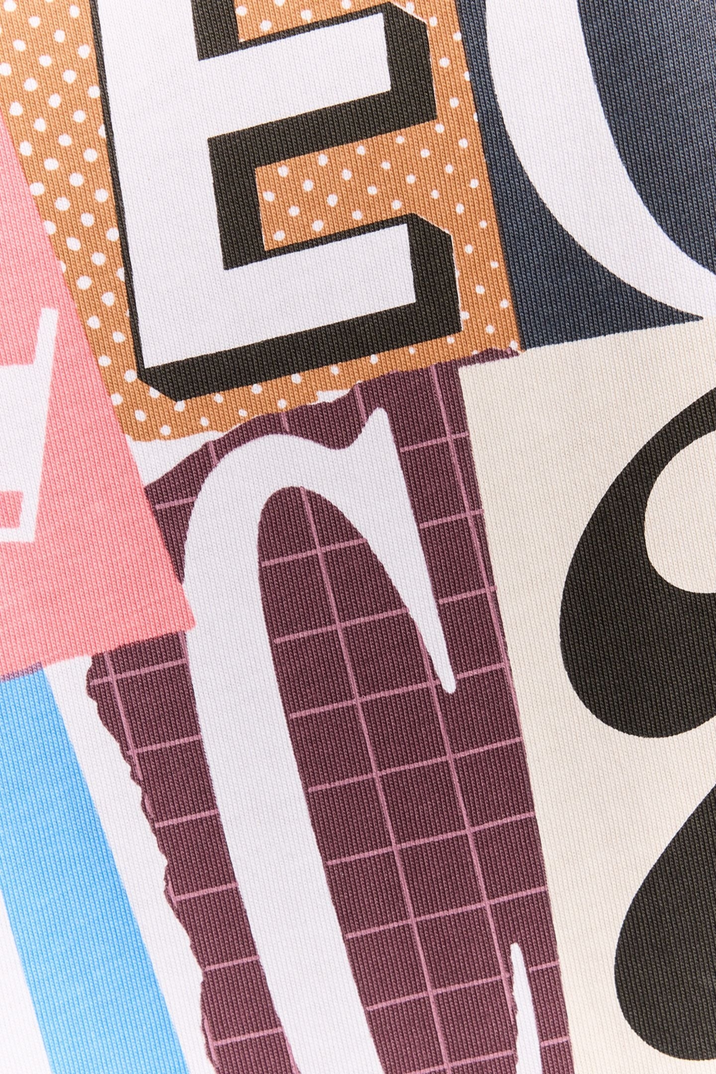 PAPER LETTERS GRAPHIC T-SHIRT WHITE 6