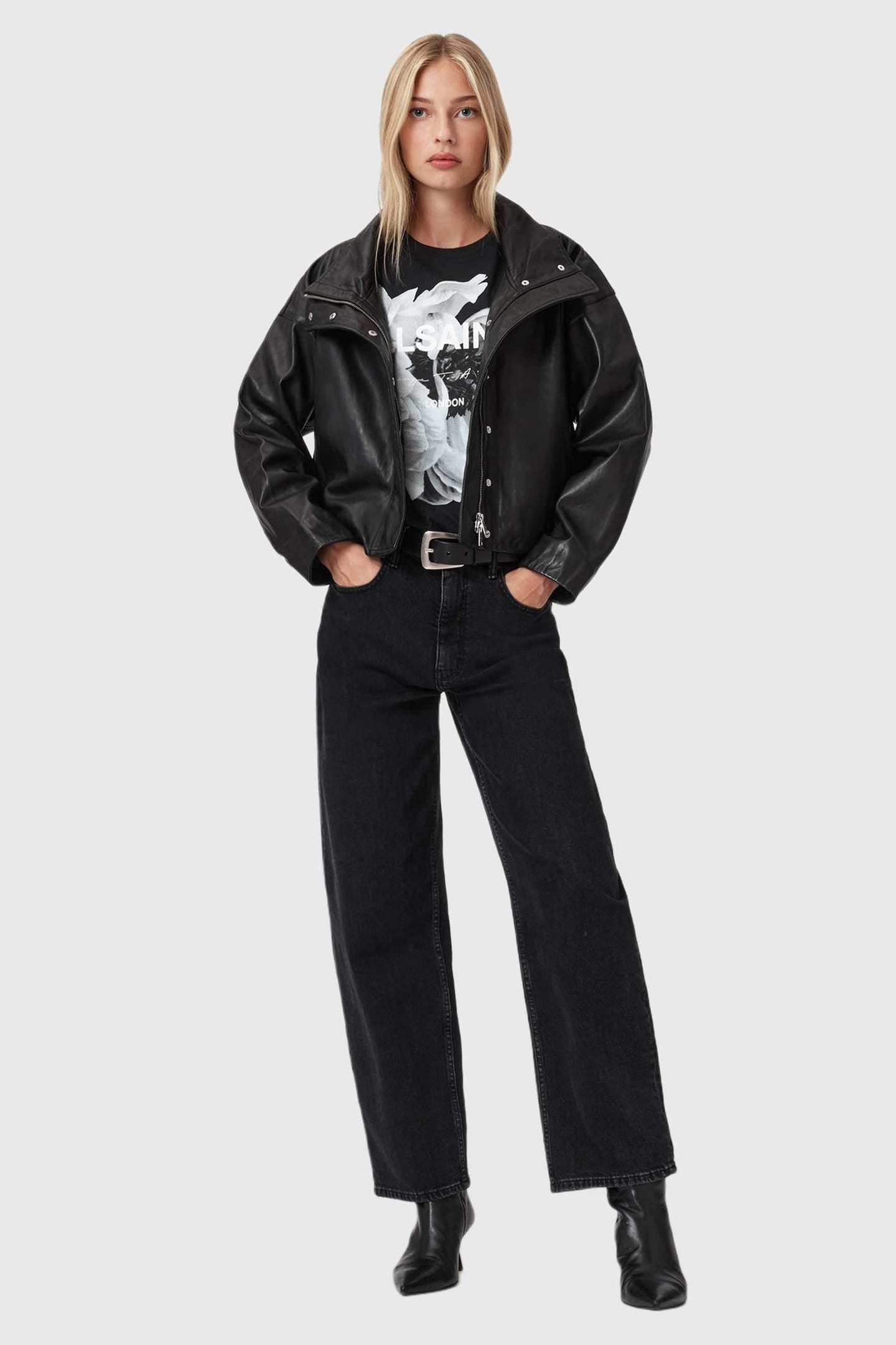 LENA ANNA TEE BLACK 5