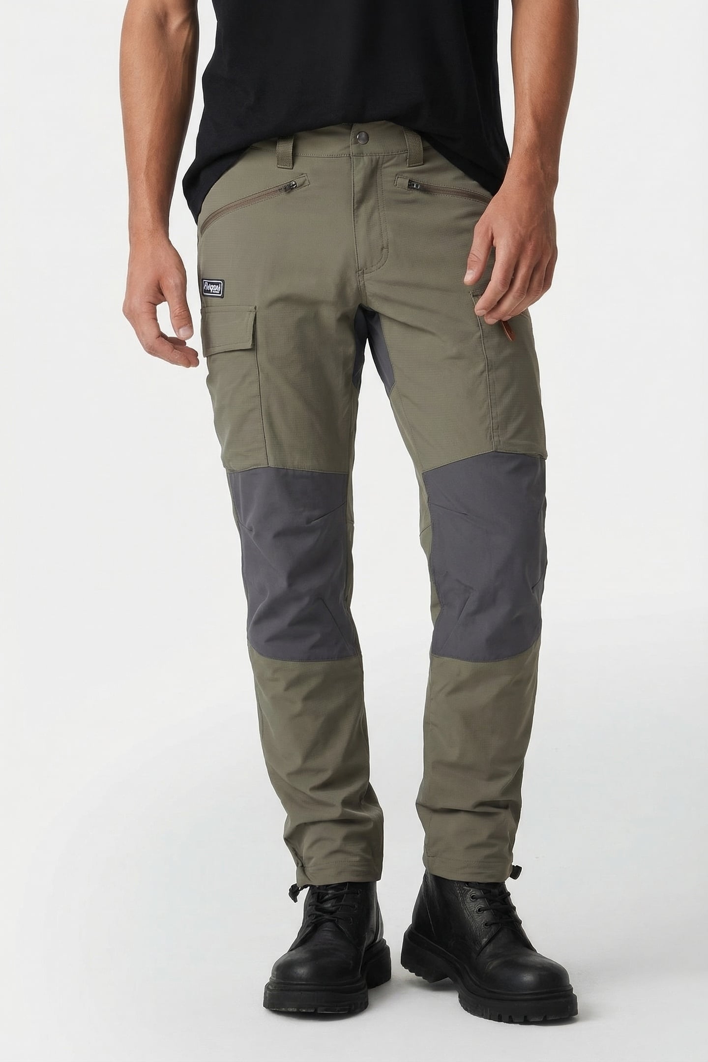 NORDMARKA HYBRID PNT GREENMUD/SOLIDDKGREY 1