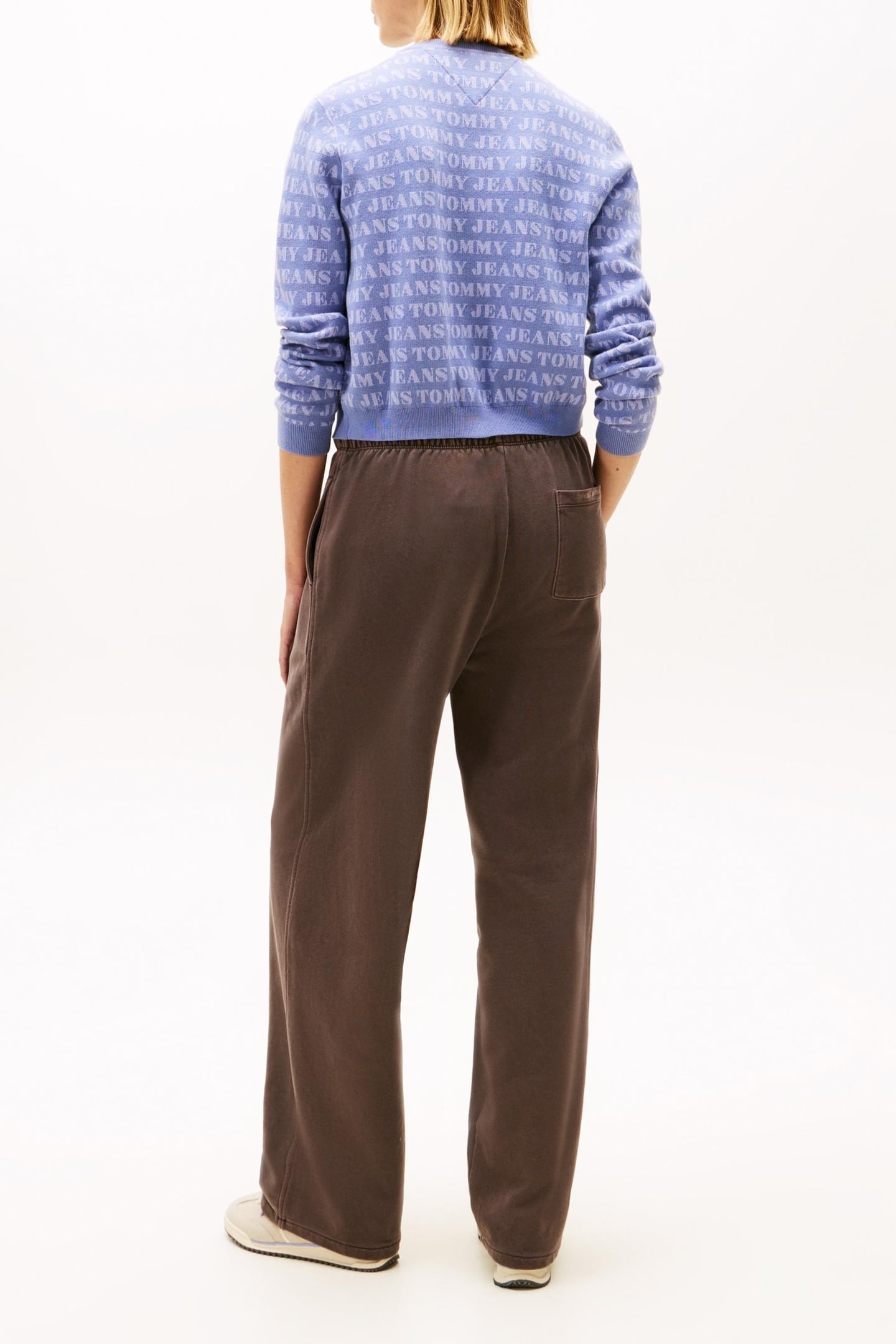 WIDE LEG SWEATPANTS BLACK WALNUT 3