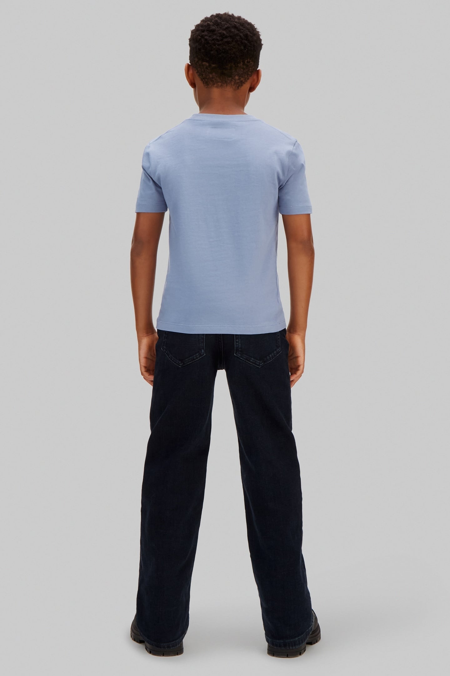 UNISEX MONO MINI BADGE REGULAR T-SHIRT INFINITY 4