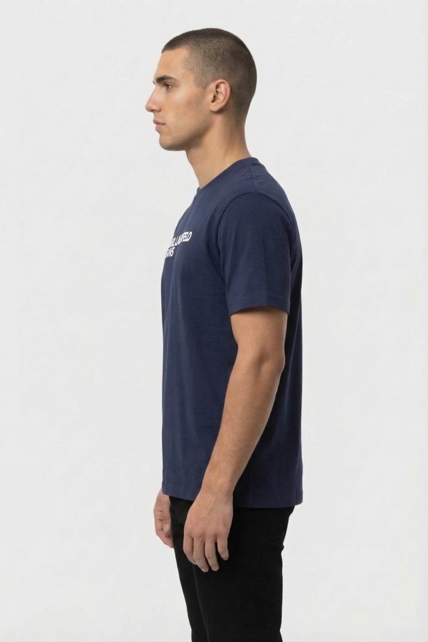 BLACK IRIS KLJ REG SS ESSENTIAL TEE 3