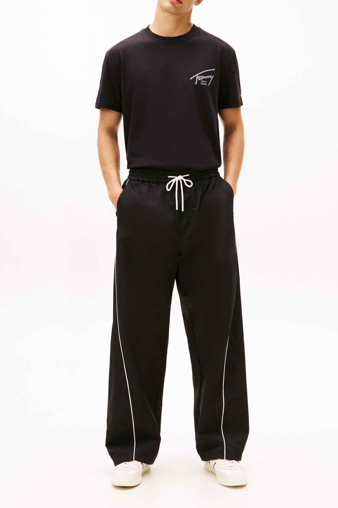 REGULAR SIGN BACKPRINT T-SHIRT BLACK 1