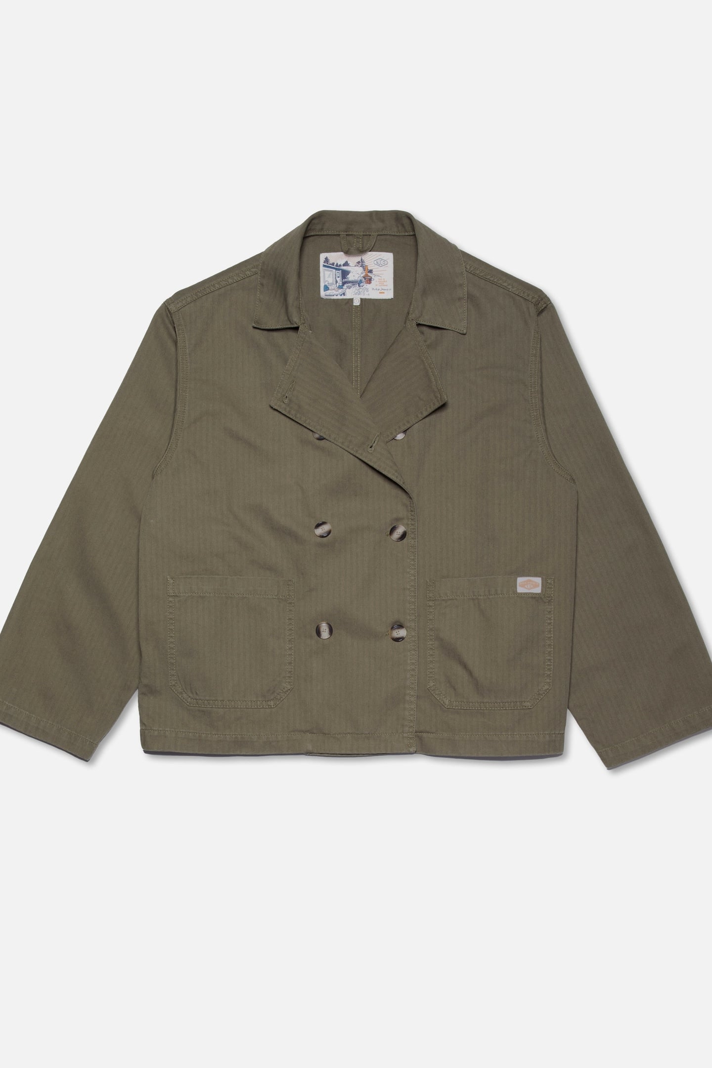 BIBBI WORKWEAR JACKET OLIVE 4