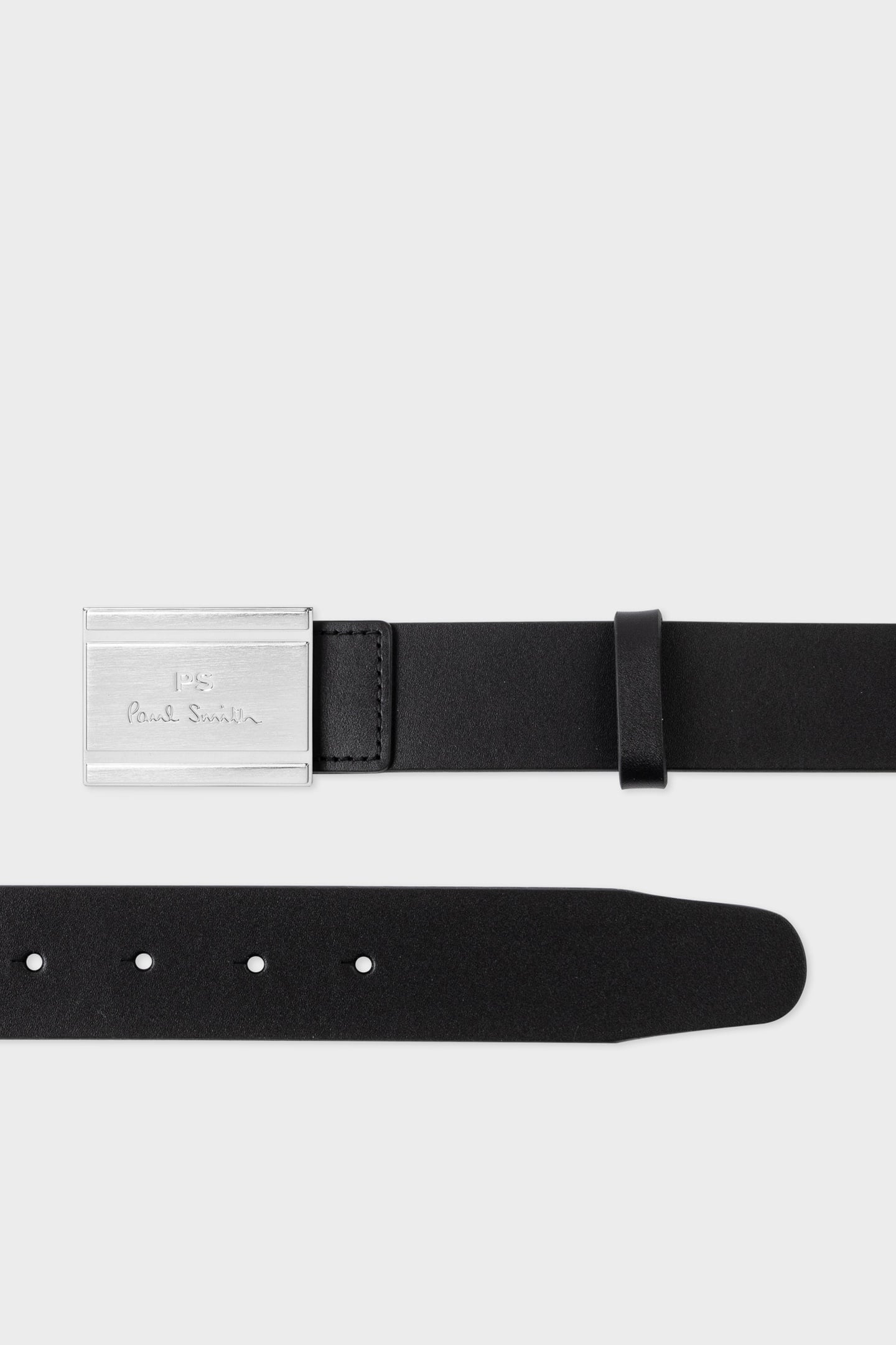 BELT PS PLAQUE BLACK 2