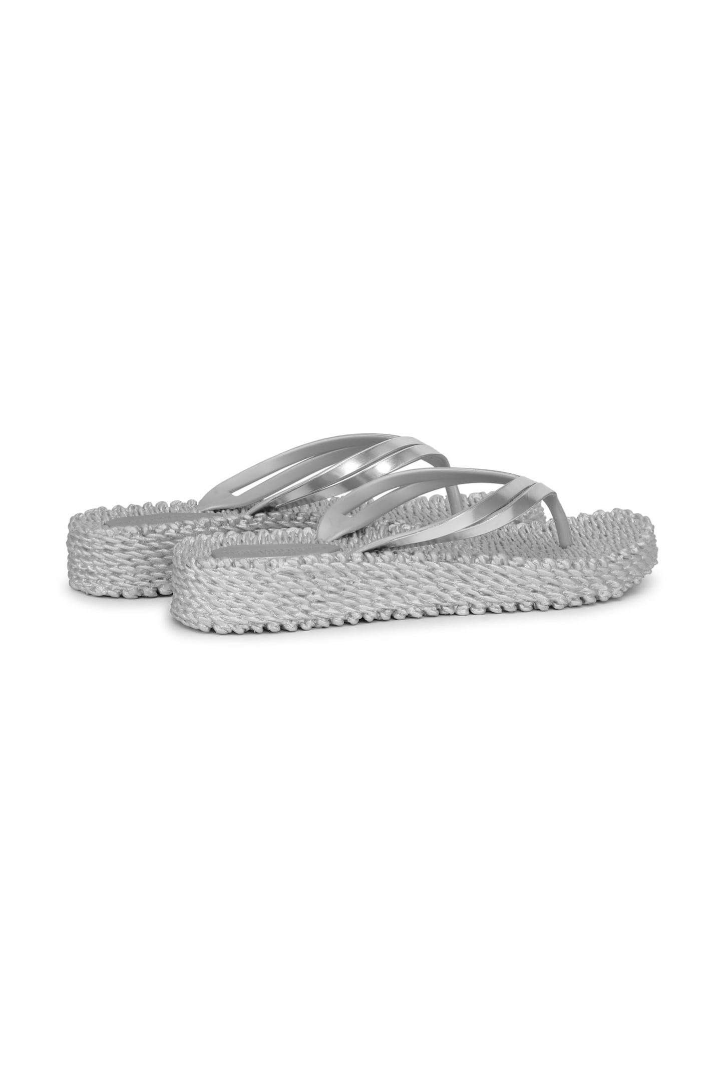 PLATEAU FLIPFLOPS CHEERFUL08M SILVER 3