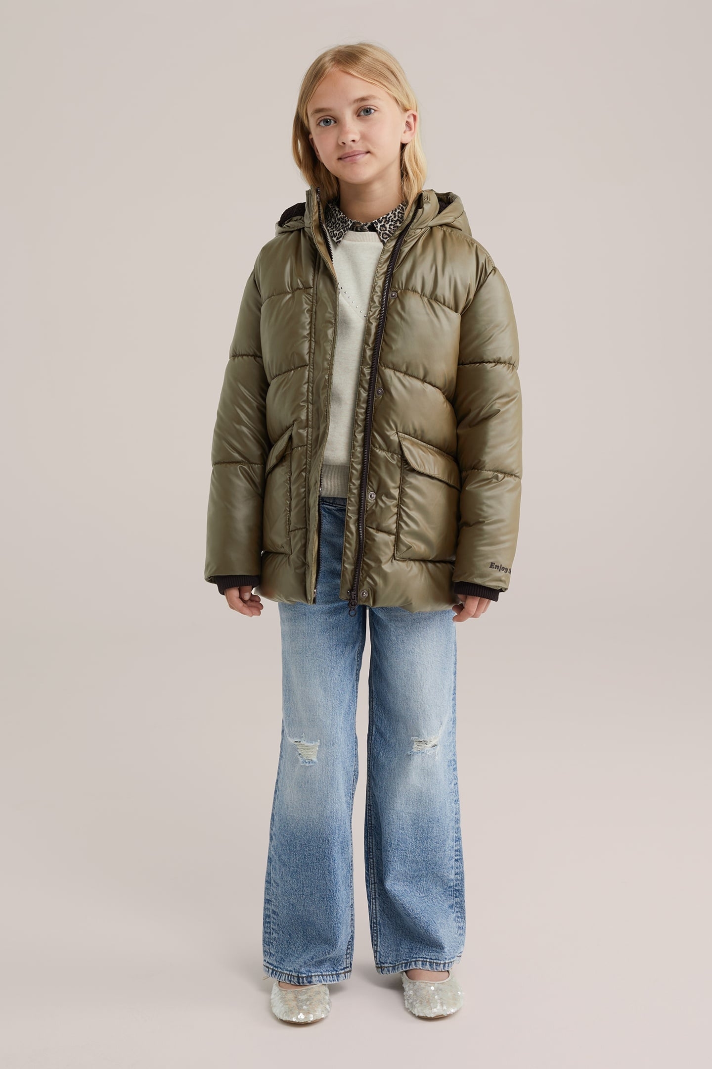 JACKET MIDLONG KHAKI 2