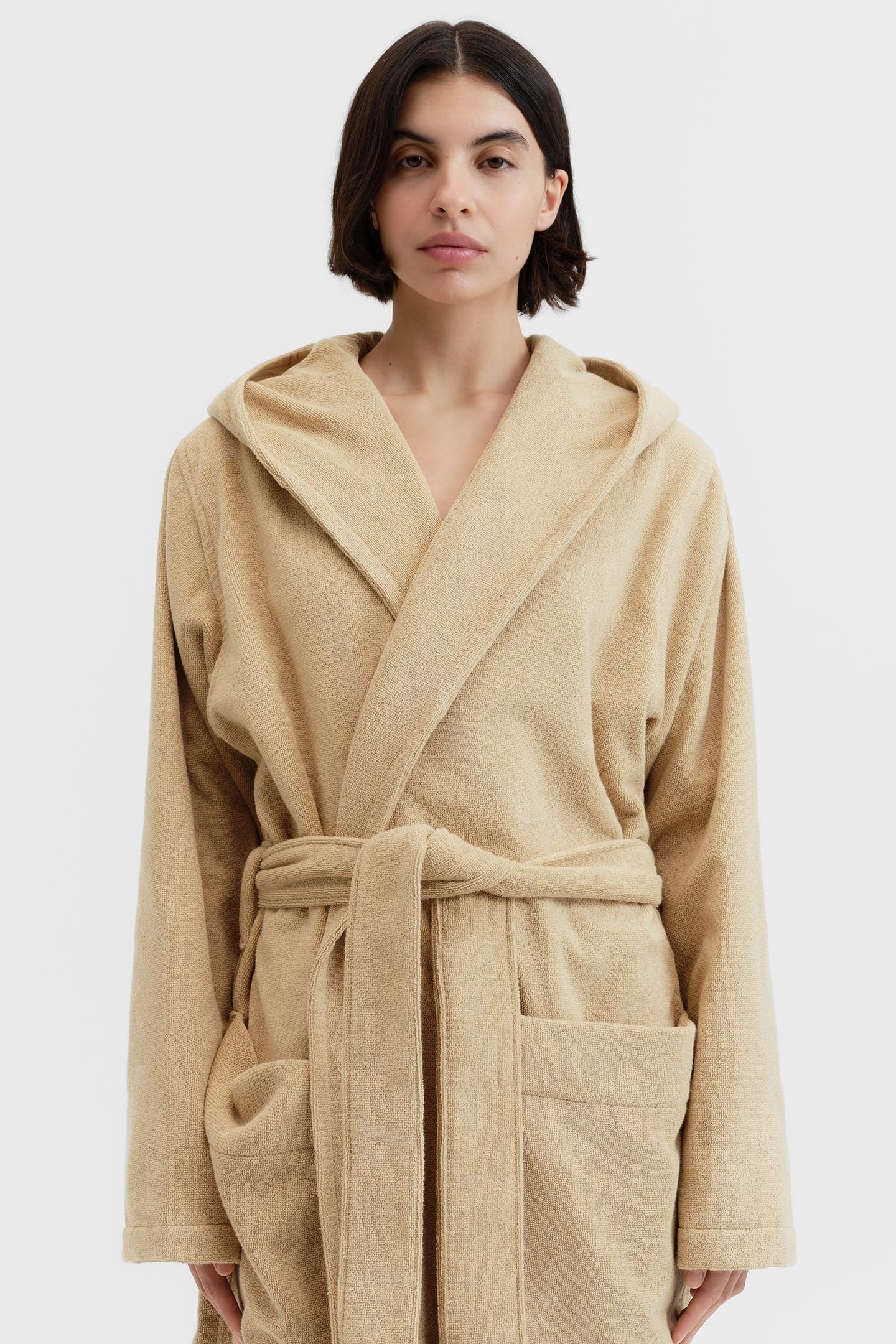 UNISEX HOODED BATHROBE SIENNA 7