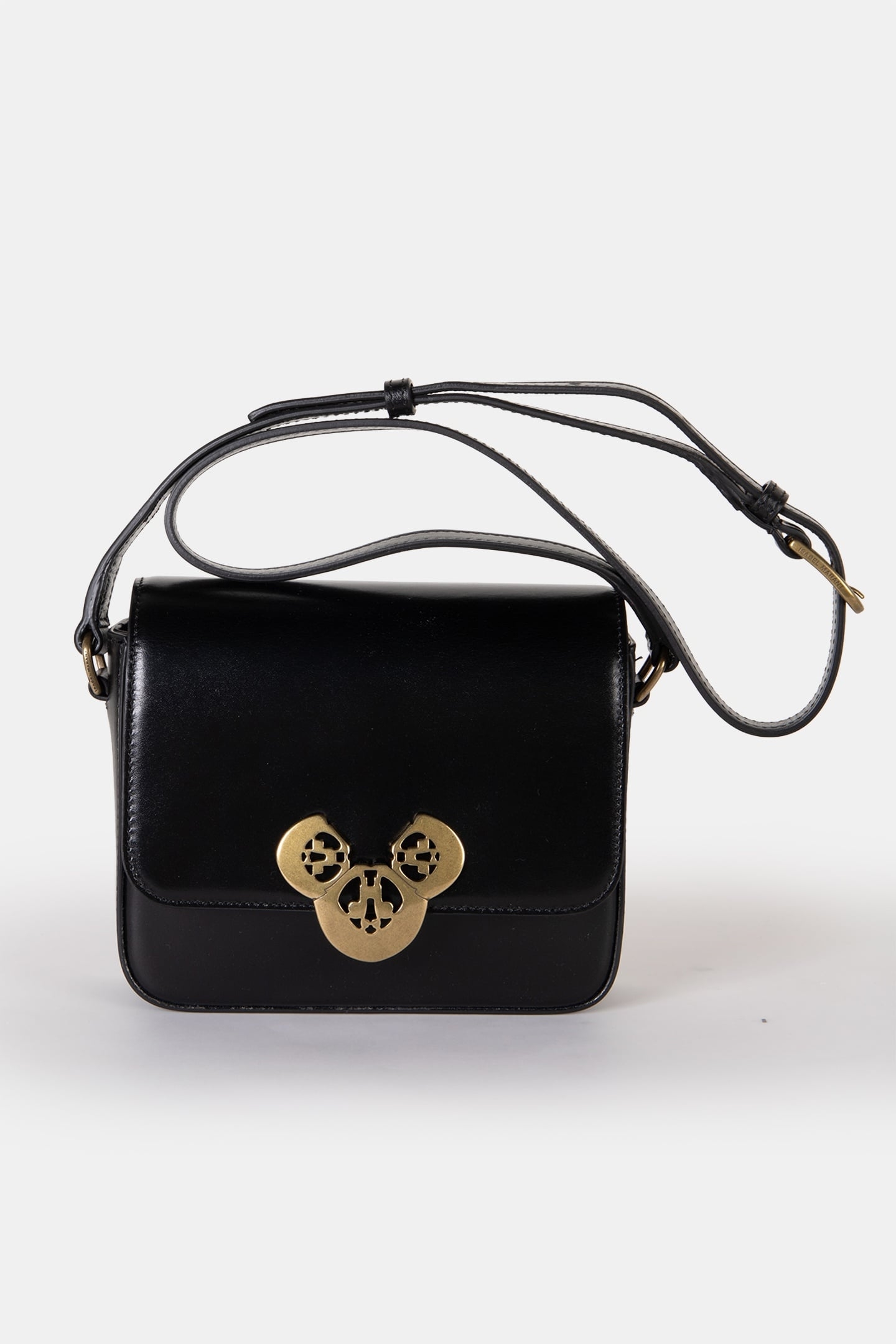 MINI ELDA BAG BLACK GOLD 1
