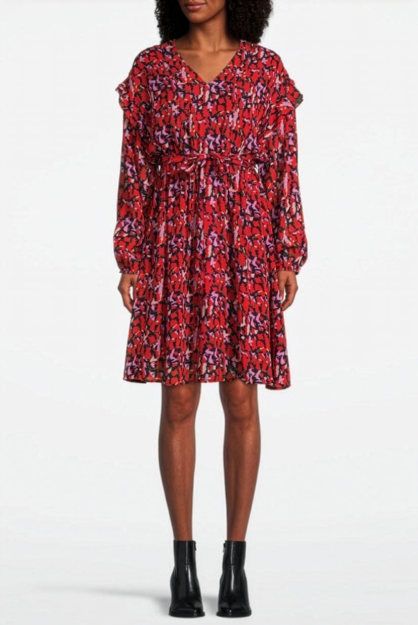 EVIE DRESS VELVET CRUSH 1