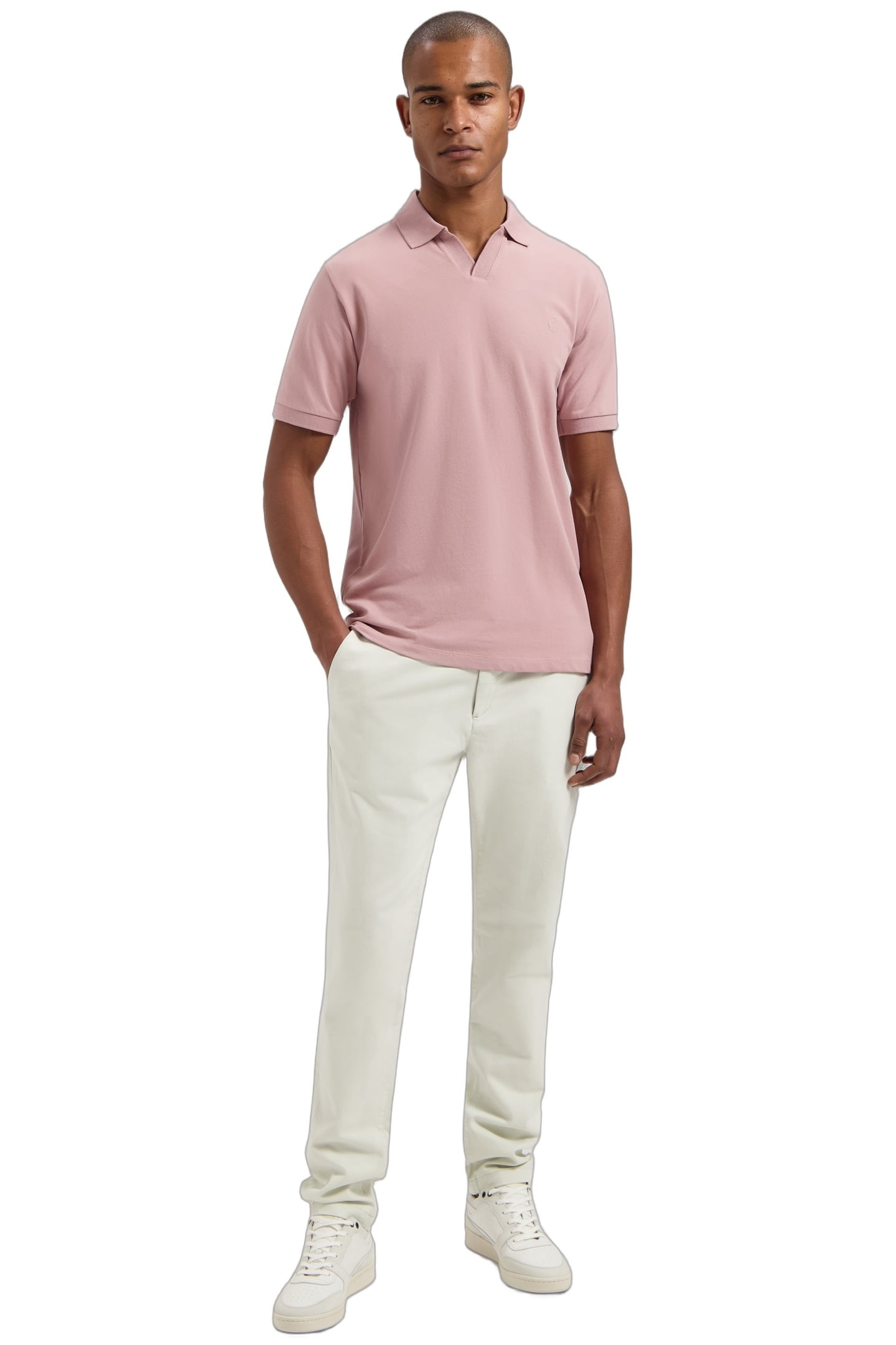 DS_BOWIE V-NECK POLO WOODROSE 2