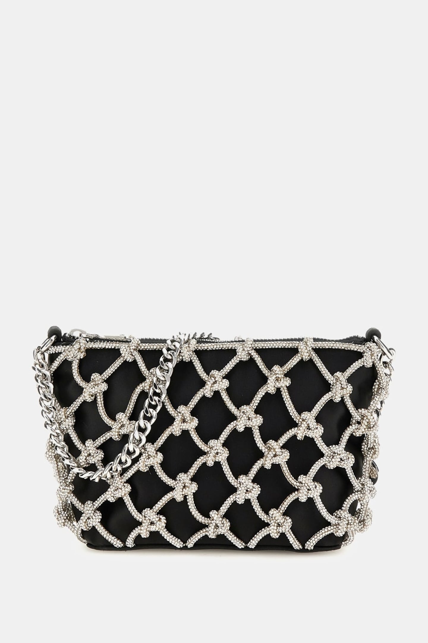 MARCIANO BY GUESS ZALINA TOP ZIP SHOULDER BAG BLACK 1