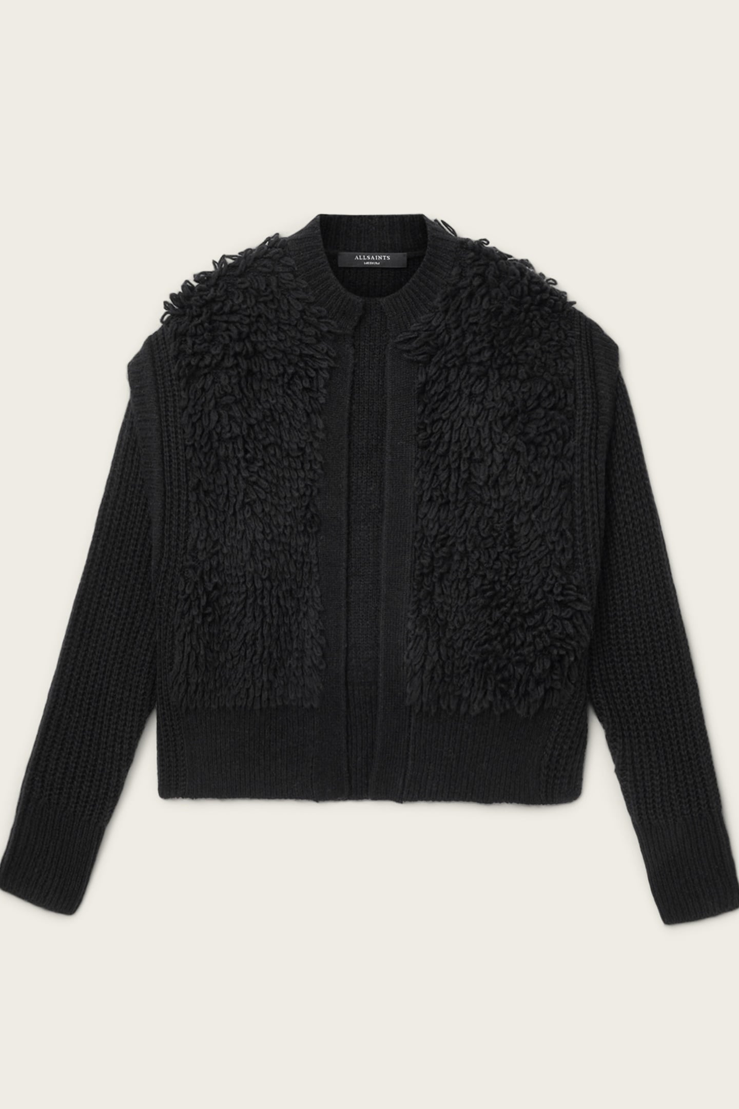 ELIAS CARDIGAN BLACK 4