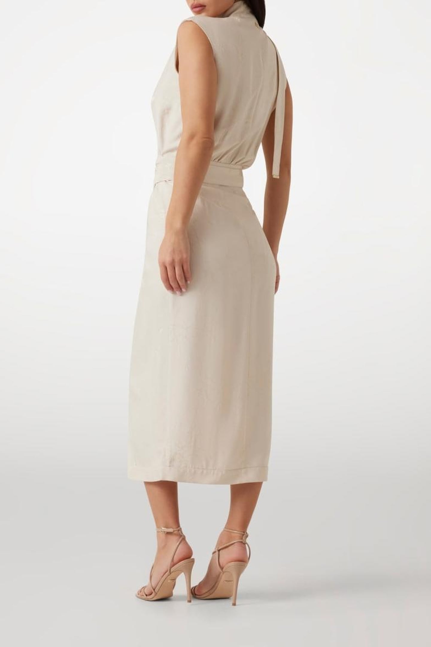 MARCIANO BY GUESS WHITNEY WRAP DRESS DREAMY MOON MULTI 2