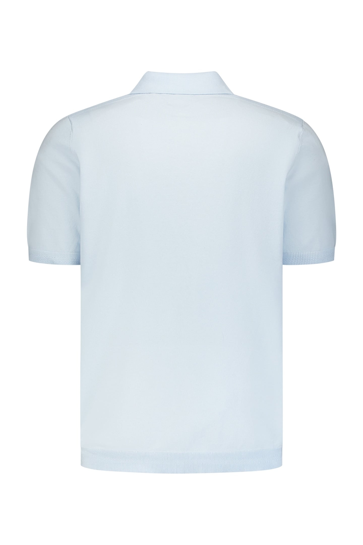 PULLOVER SHORT SLEEVE POLO BUTTON SKY 2