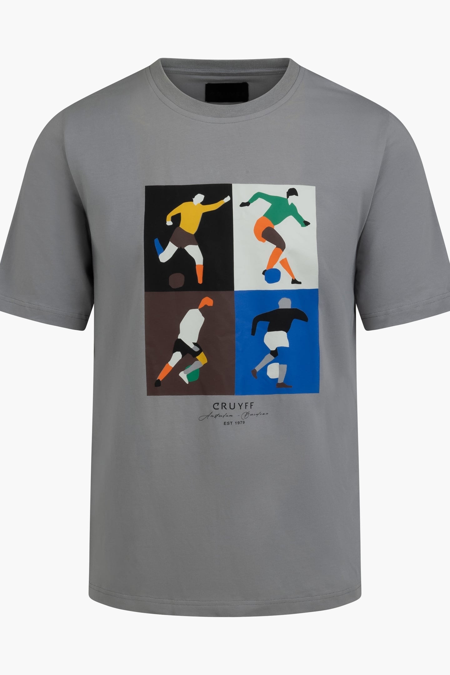 CRUYFF TURN TEE ULTIMATE GREY 1