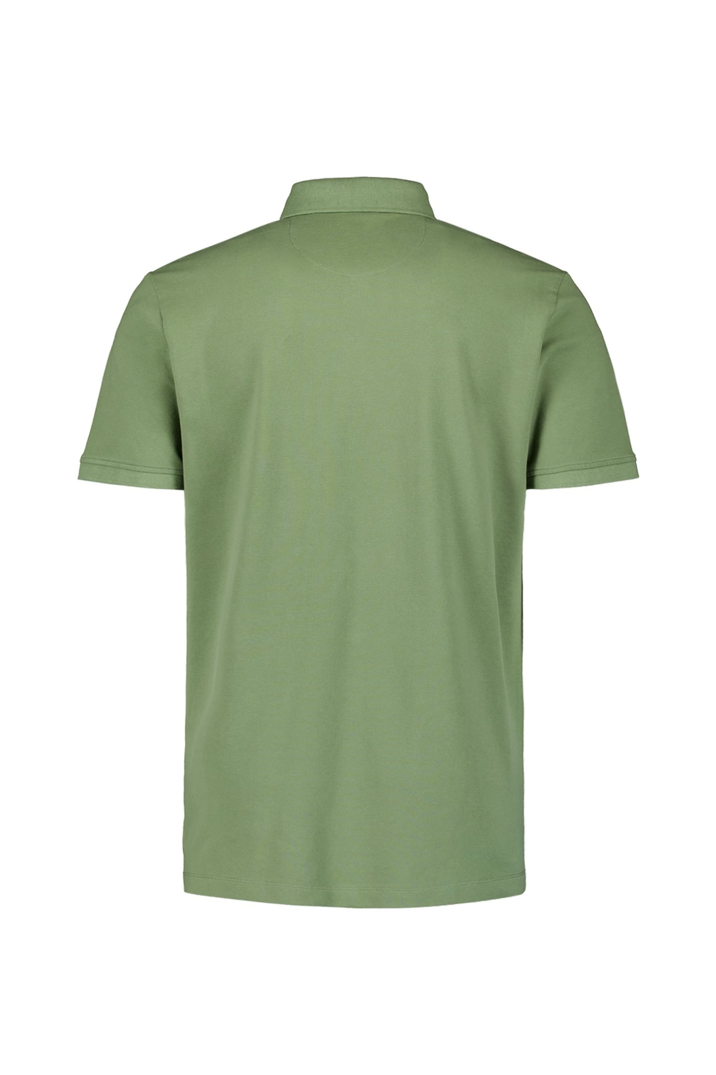 POLO PIQUE GARMENT DYED GREEN 6