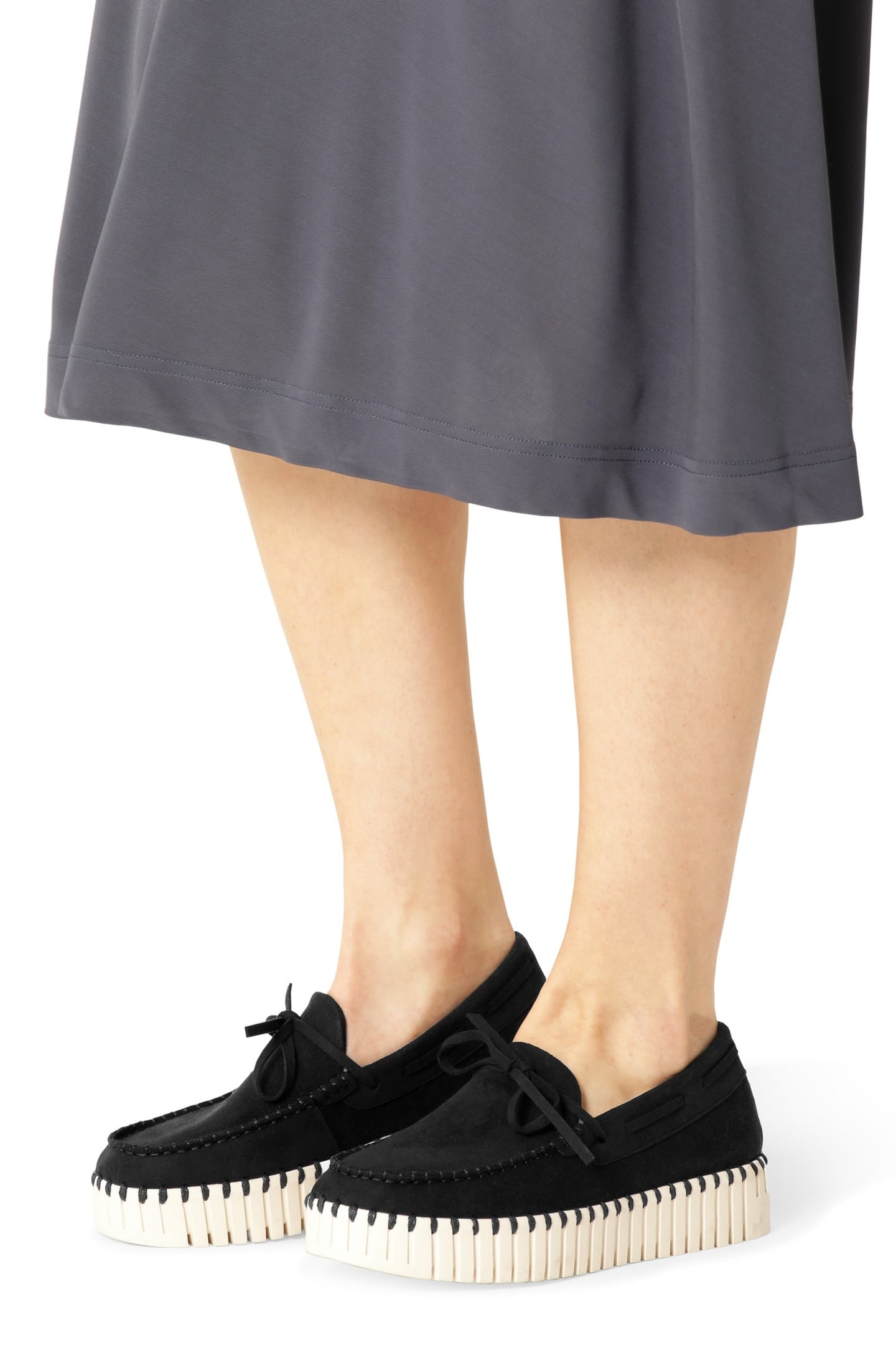 LOAFER TULIP3073 BLACK PEARLED IVORY 1