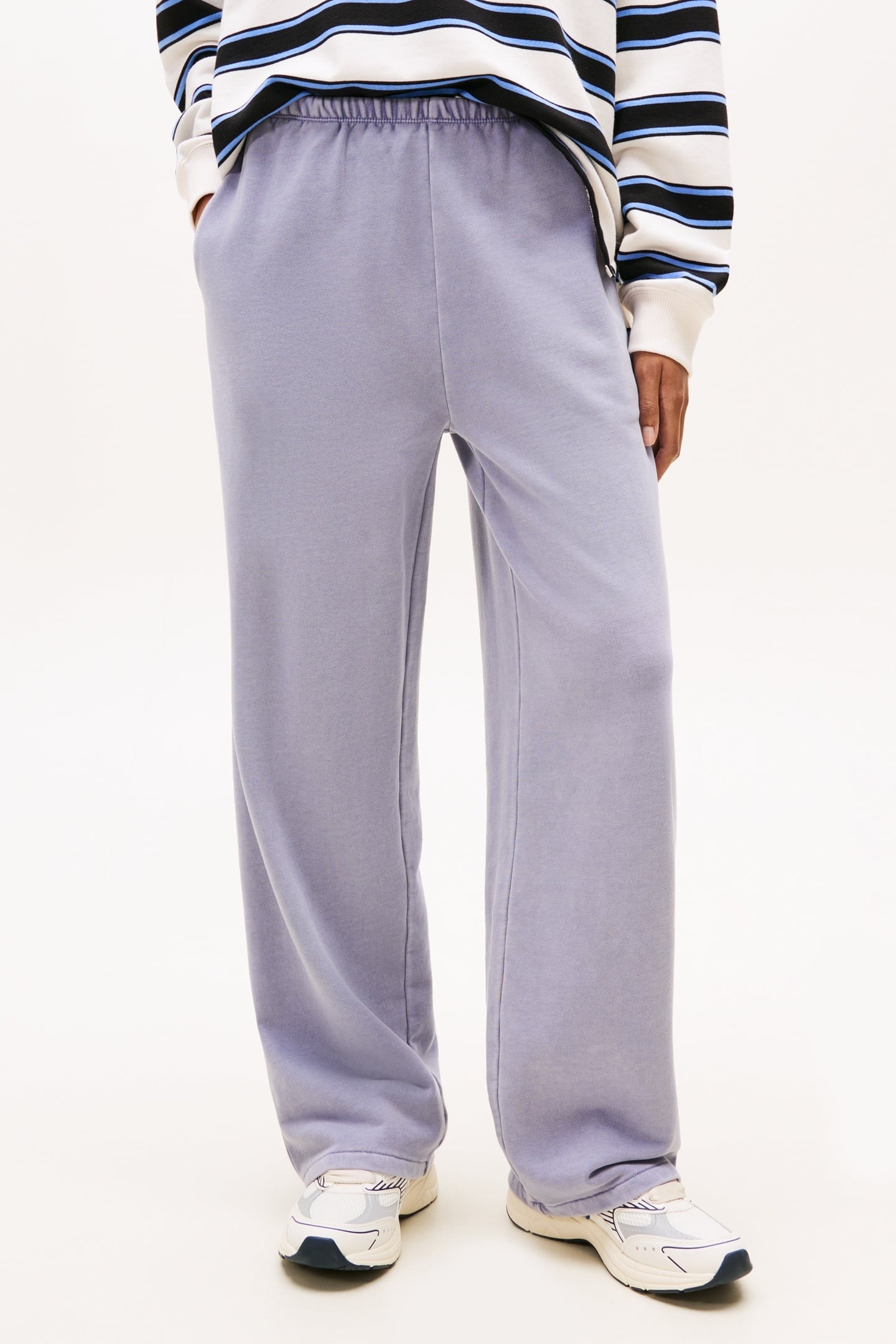 WIDE LEG SWEATPANTS PERIWINKLE DUSK 1