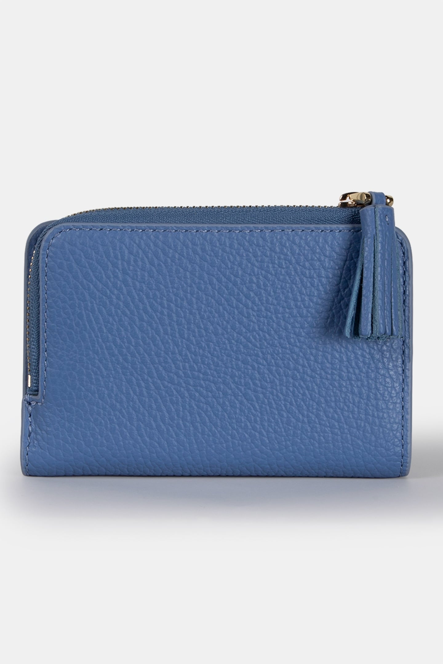LEATHER PURSE IN BLUE 3