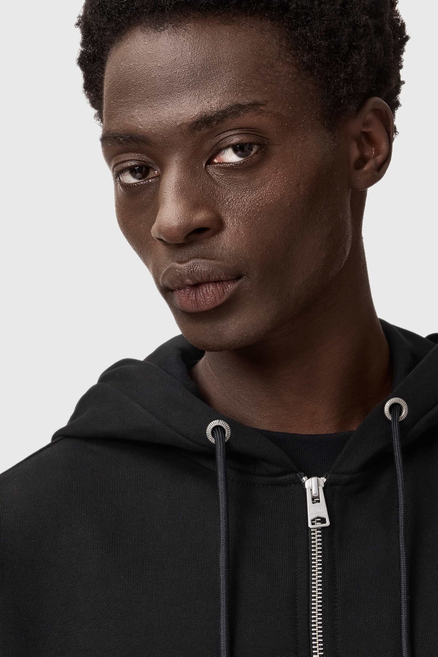 MILO ZIP HOODY JET BLACK 7