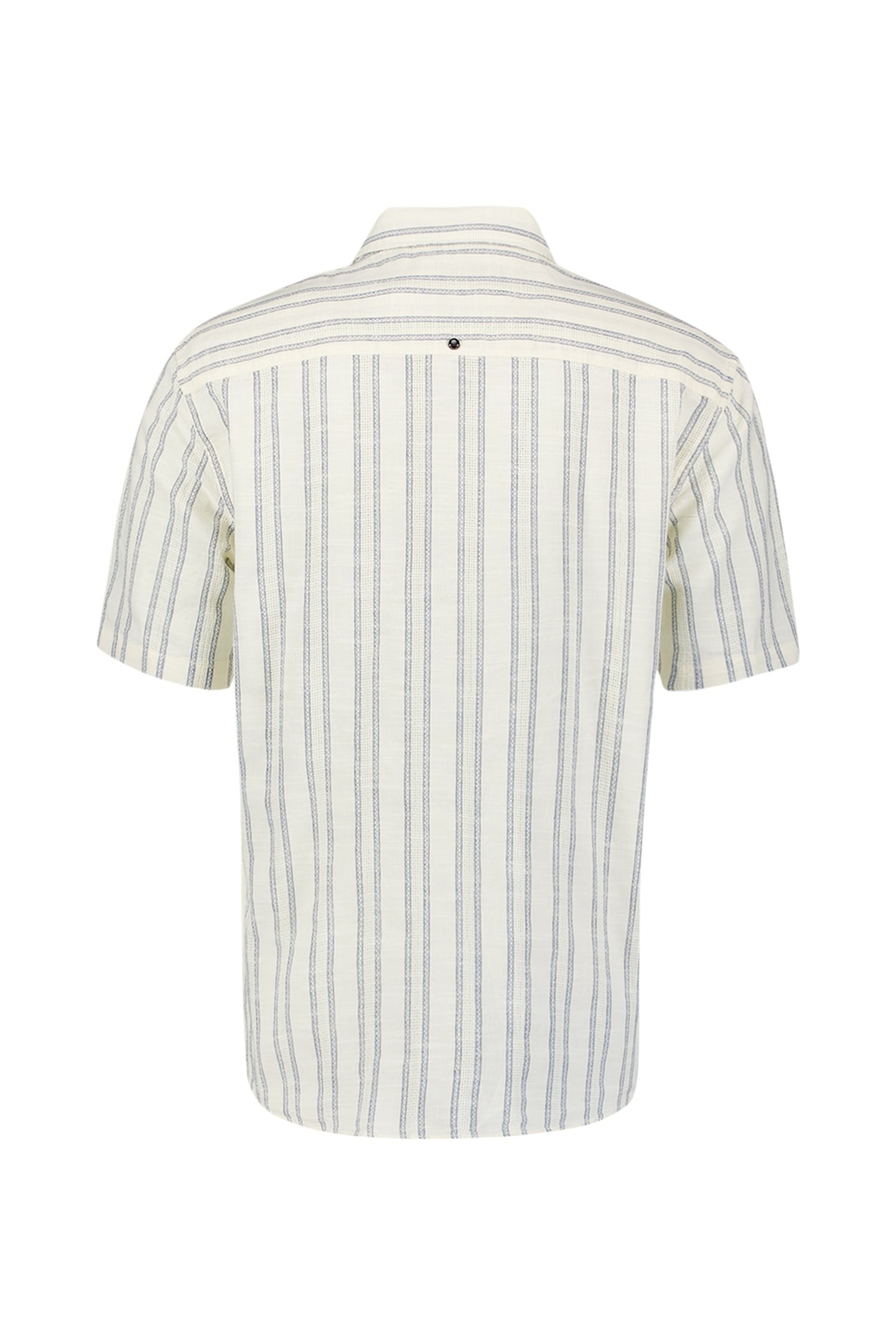 SHIRT SHORT SLEEVE VERTICAL DOBBY STRIPES OFFWHITE 5
