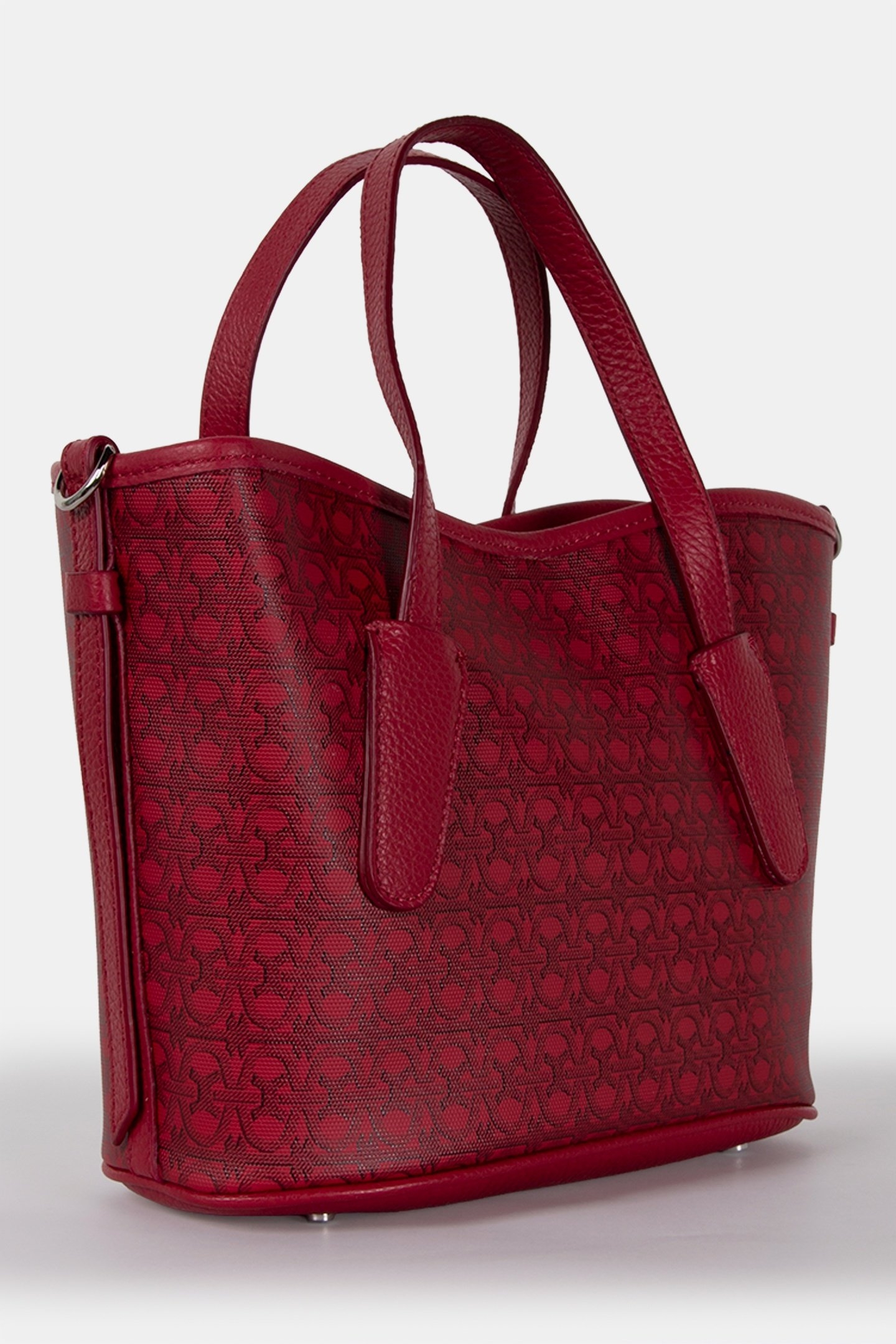 MEDIUM TOTE BAG IN BURGUNDY 3