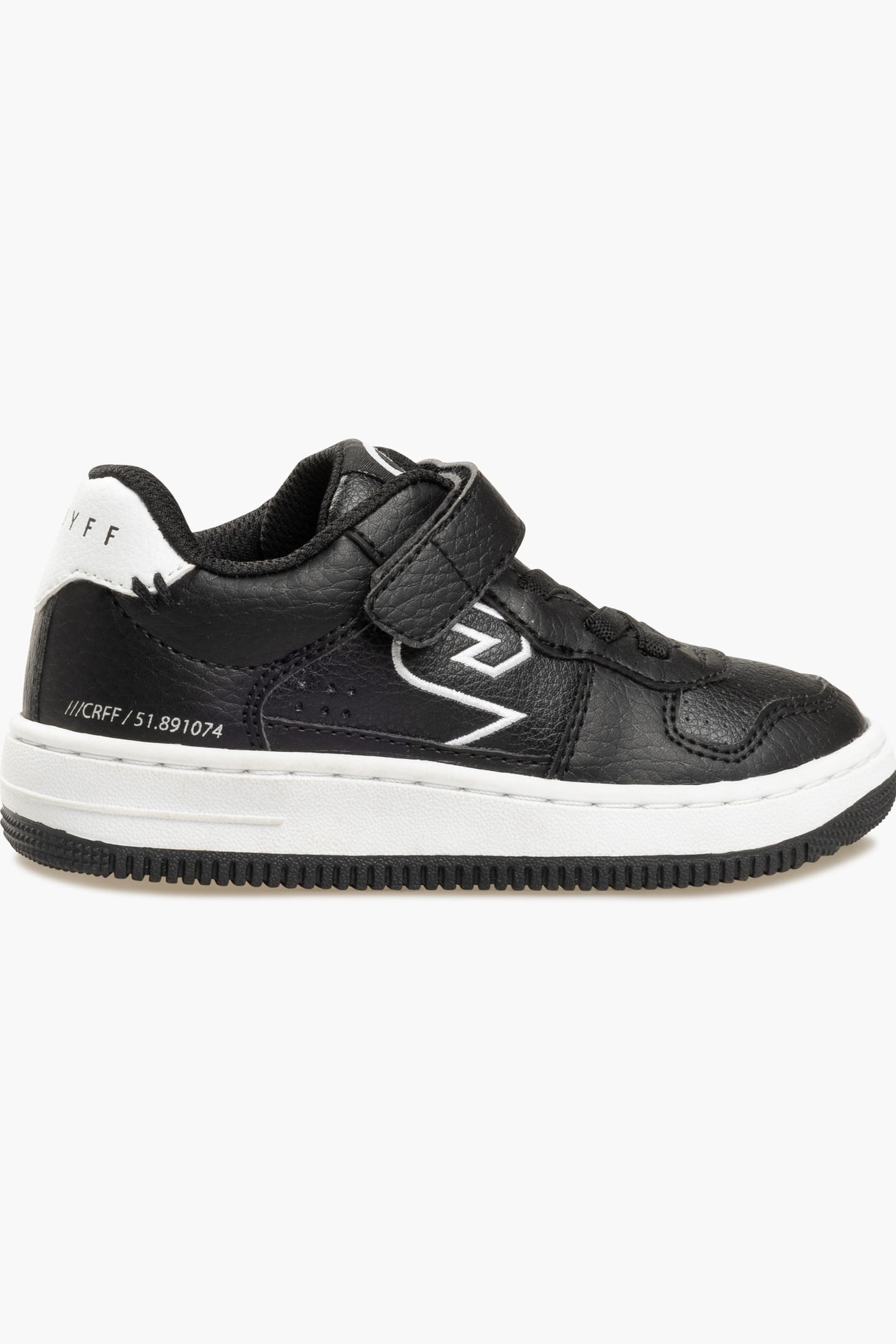 BOYS ROYAL C VELCRO BLACK / WHITE 1