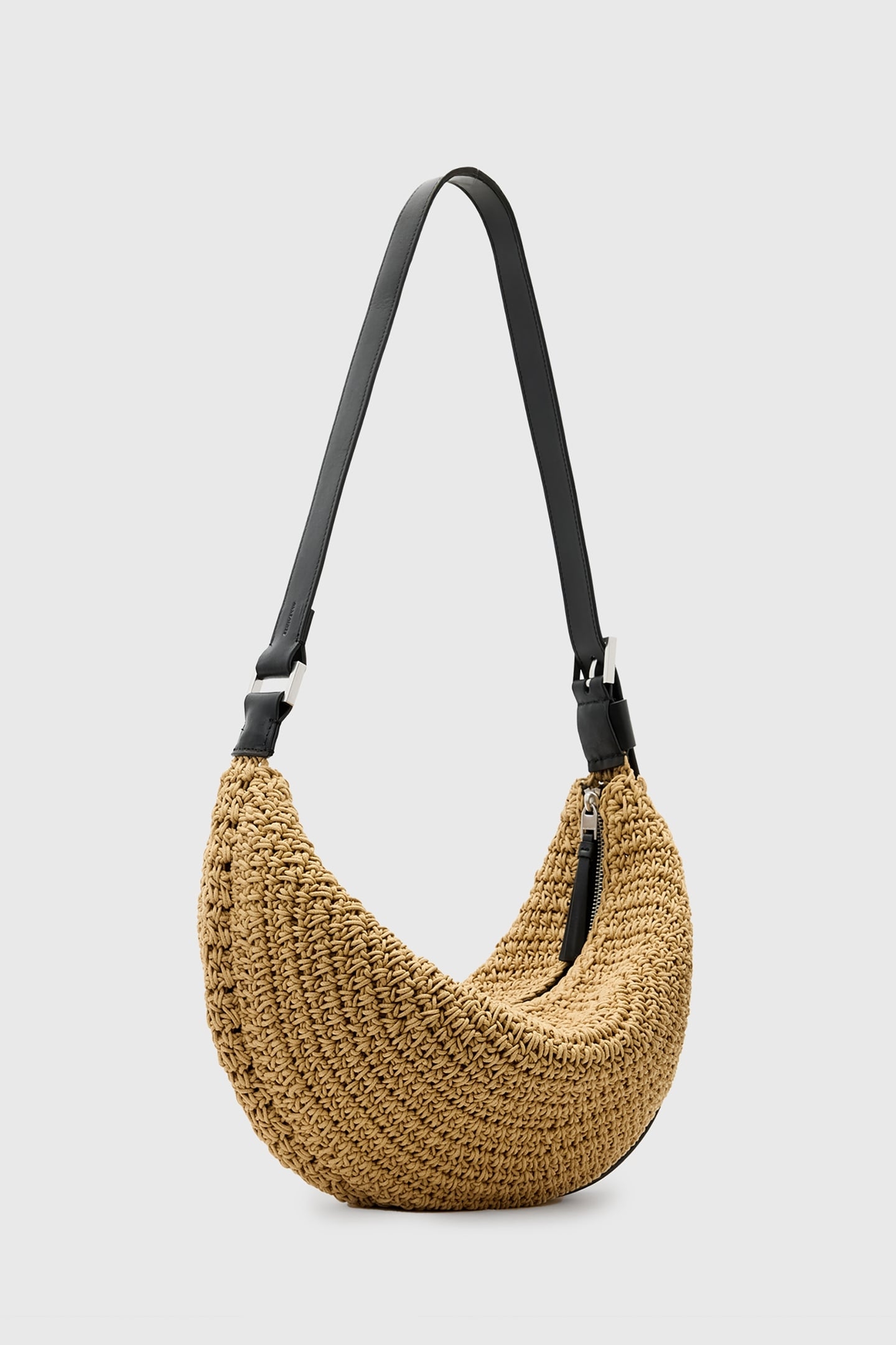 HALF MOON KNOT SHLDR NATURAL BROWN 2