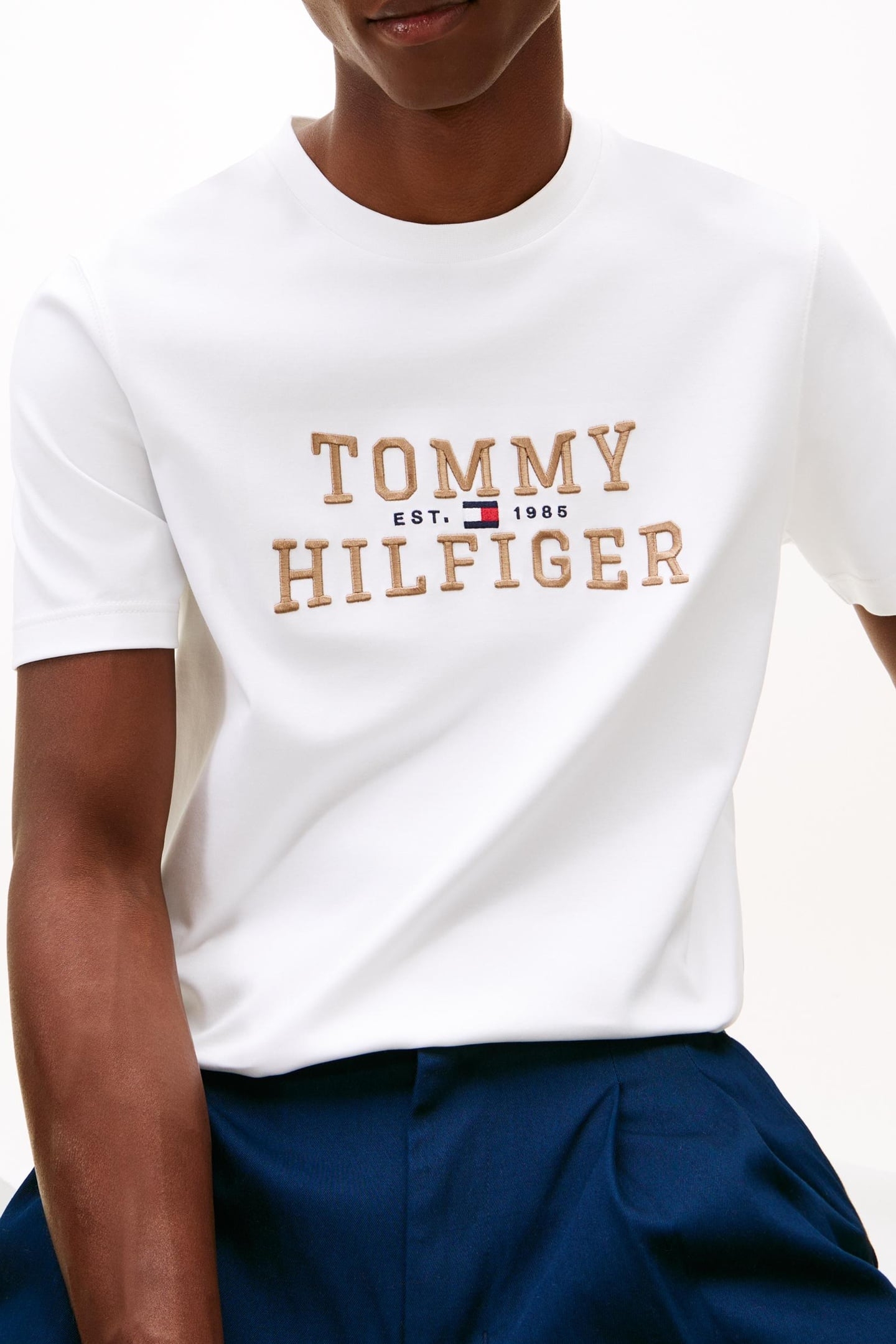 ICON INTERLOCK TEE WHITE 2