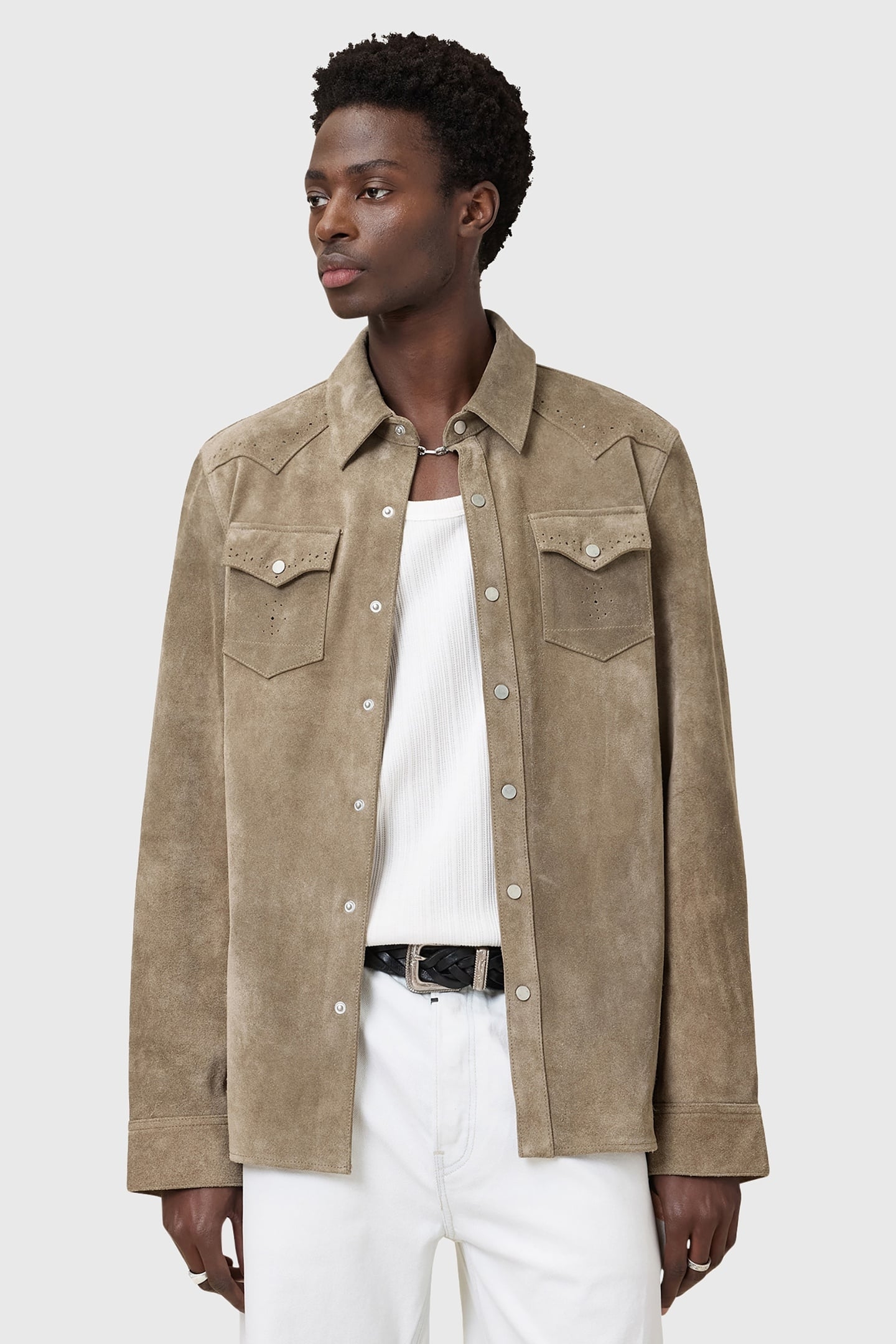 GOLDENDALE SHIRT BARREL BROWN 1