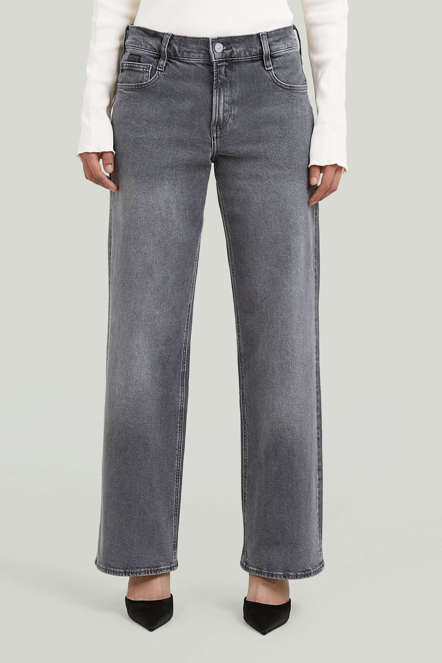 JUDEE LOOSE JEANS FADED BLADE 2