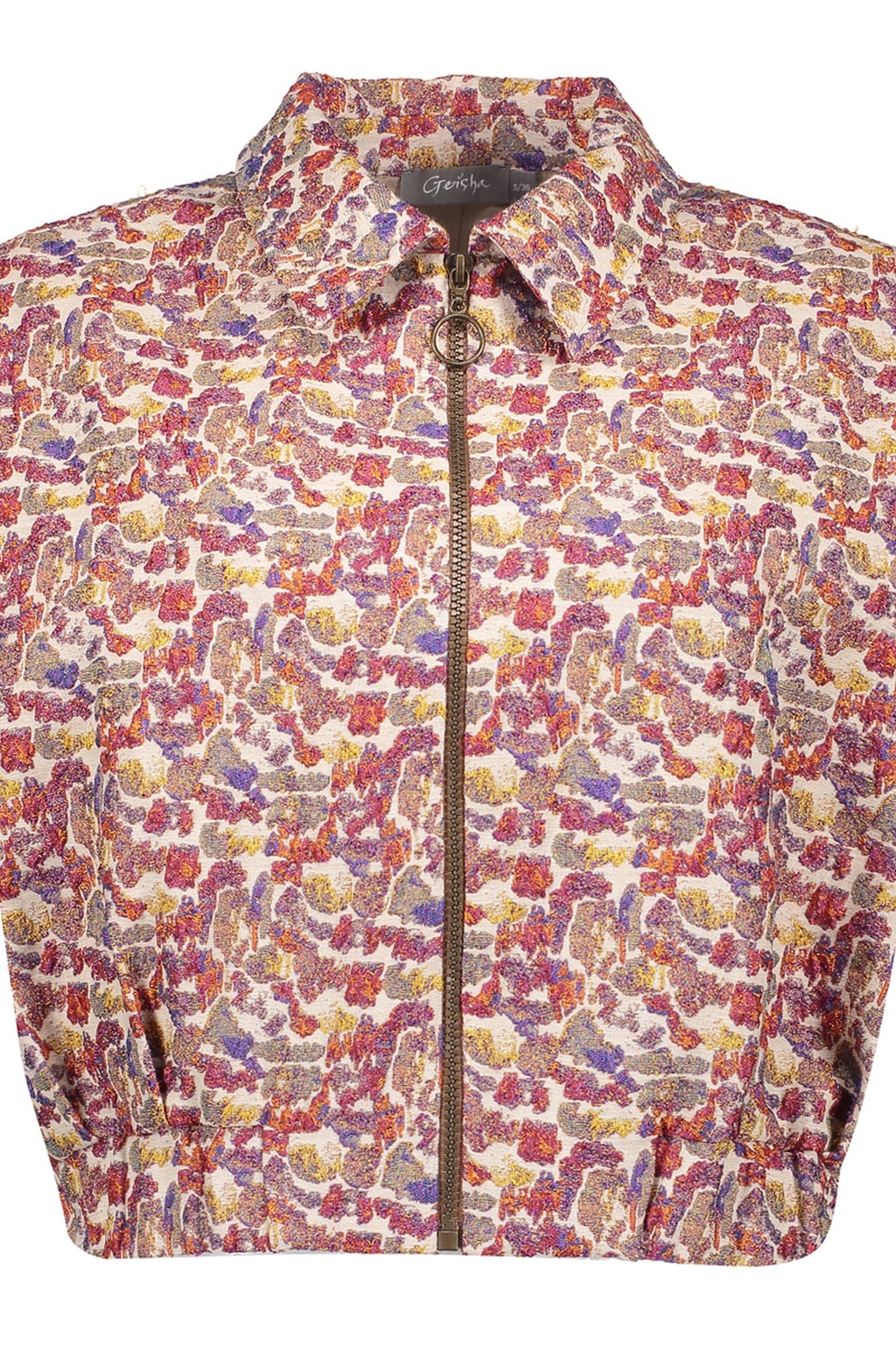 GILET ANIMAL MULTICOLOR RED/GREEN 1