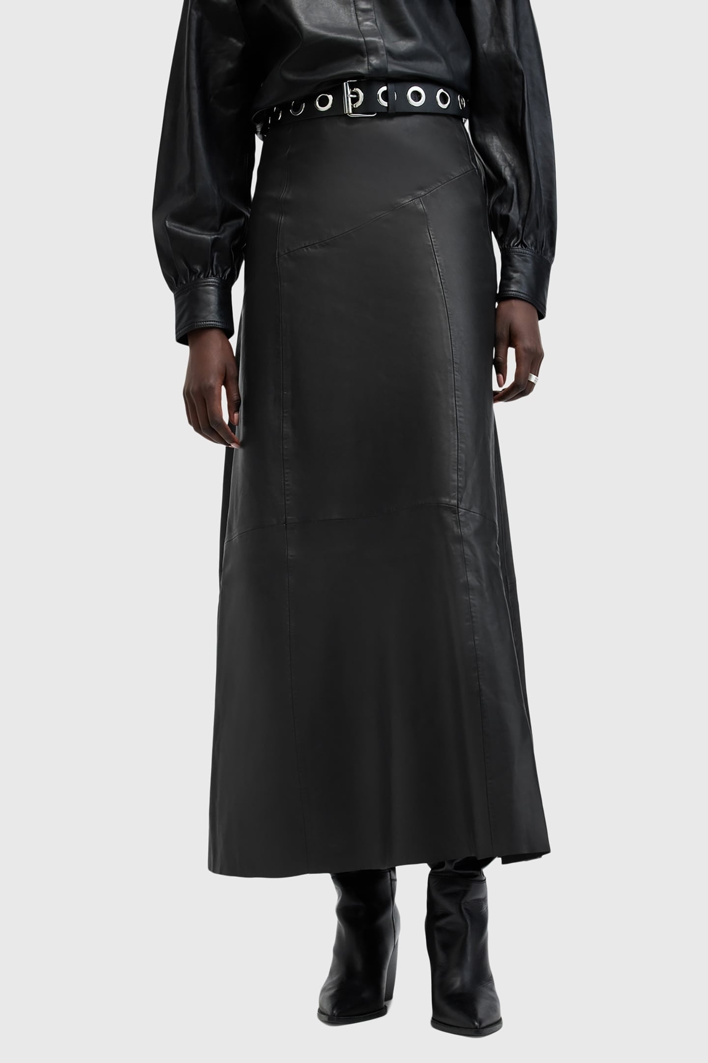 GIANA MAXI SKIRT BLACK 1