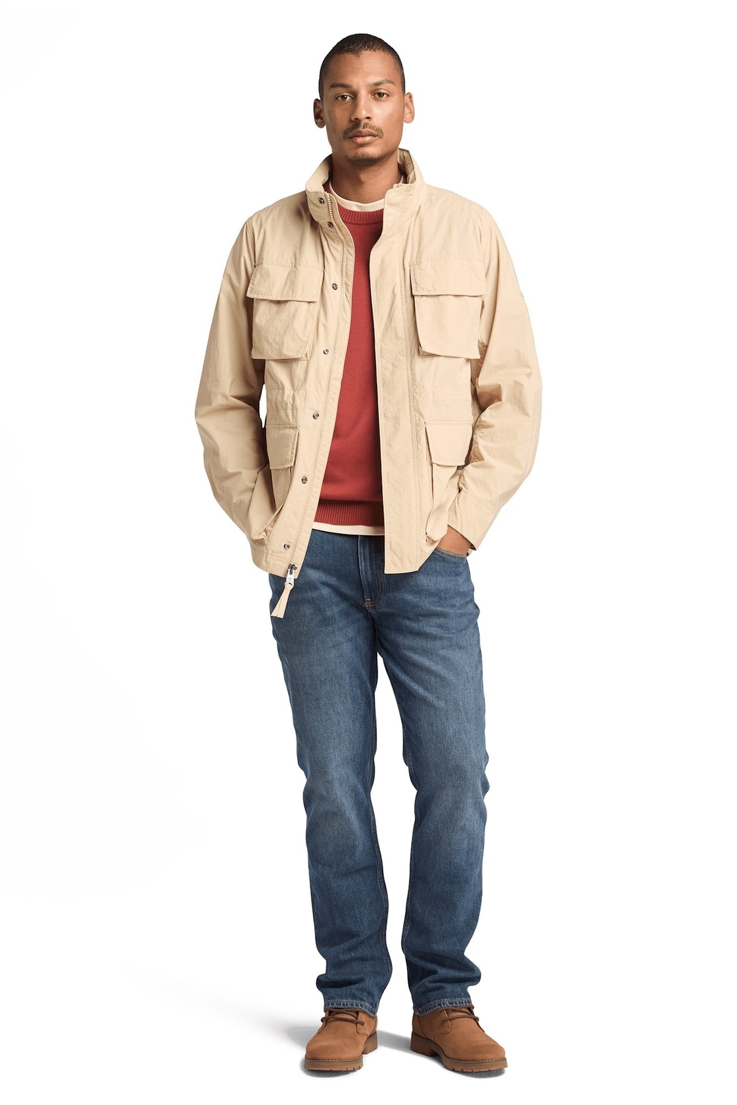 ABINGTON DURABLE WATER REPELLENT FIELD JACKET SAFARI 6