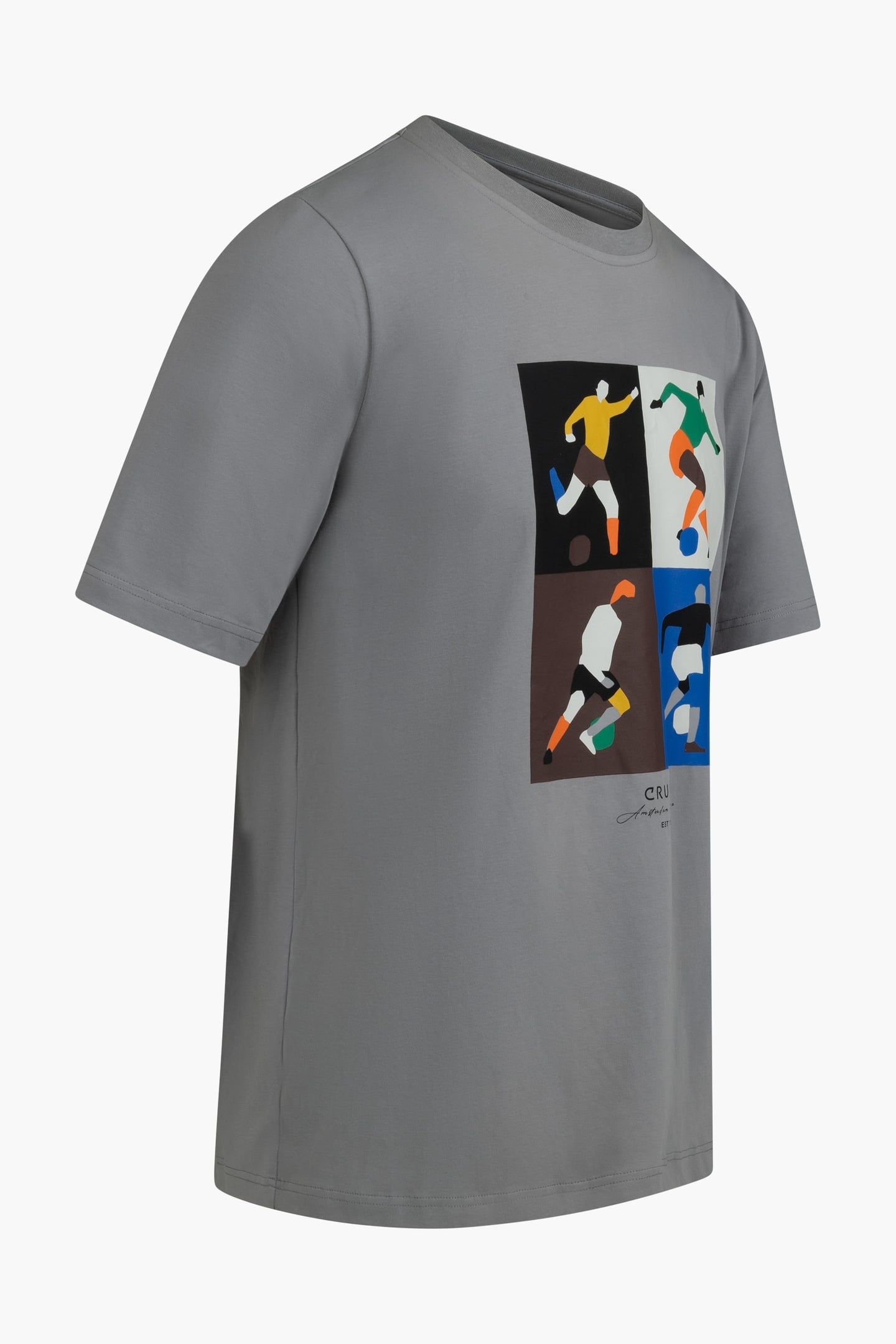 CRUYFF TURN TEE ULTIMATE GREY 3