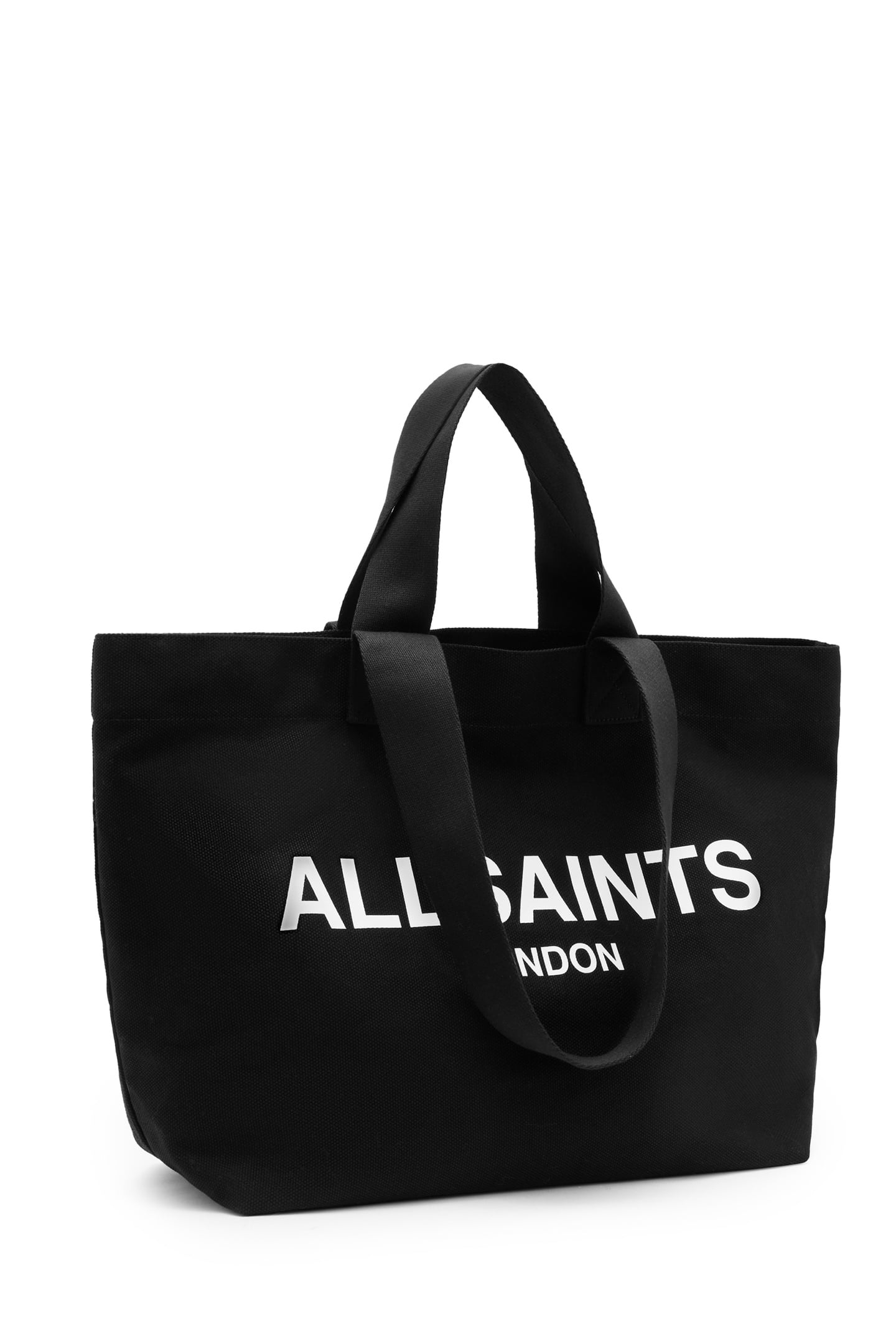 ALI CANVAS E/W TOTE BLACK/WHITE 3