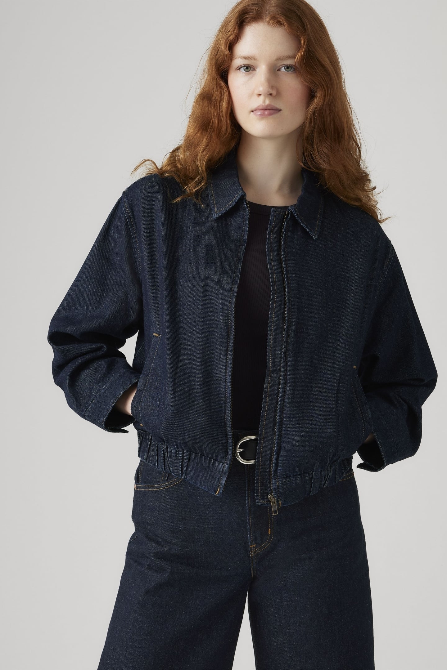 IVY LEAGUE DAD LIGHTWEIGHT JACKET BLUE 2