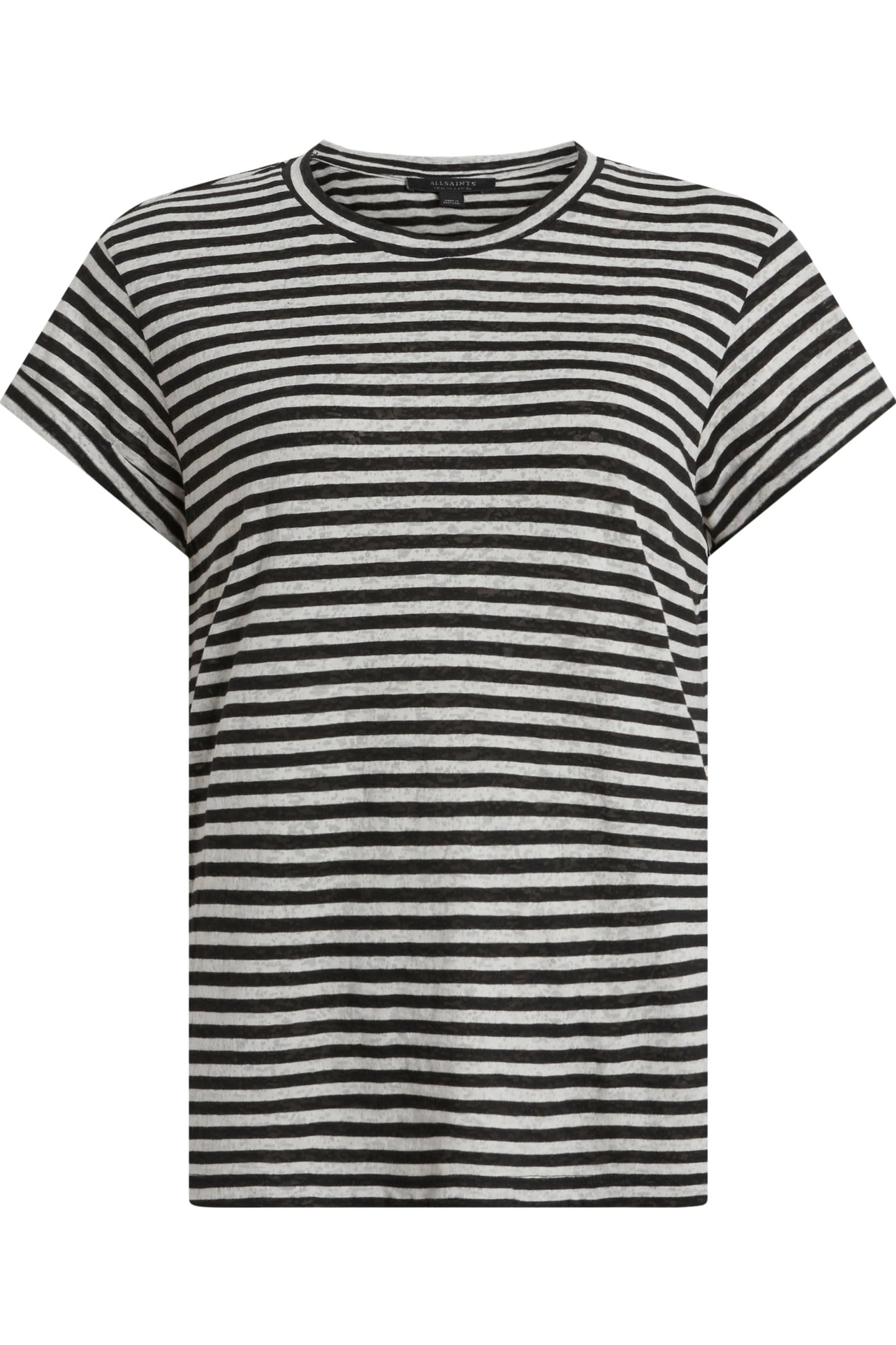 ANNA STRIPE TEE CHALK/INK 4