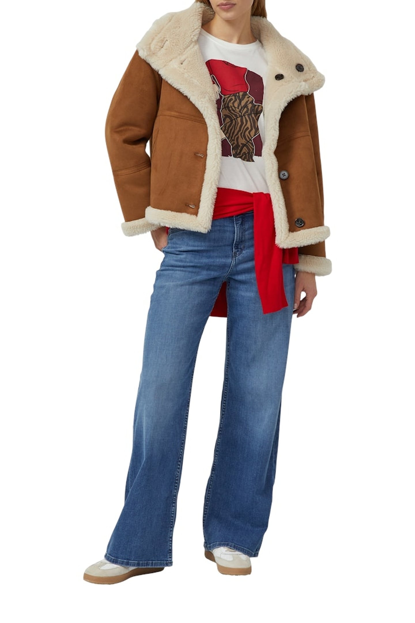 S.OLIVER T-SHIRTS OFFWHITE 2