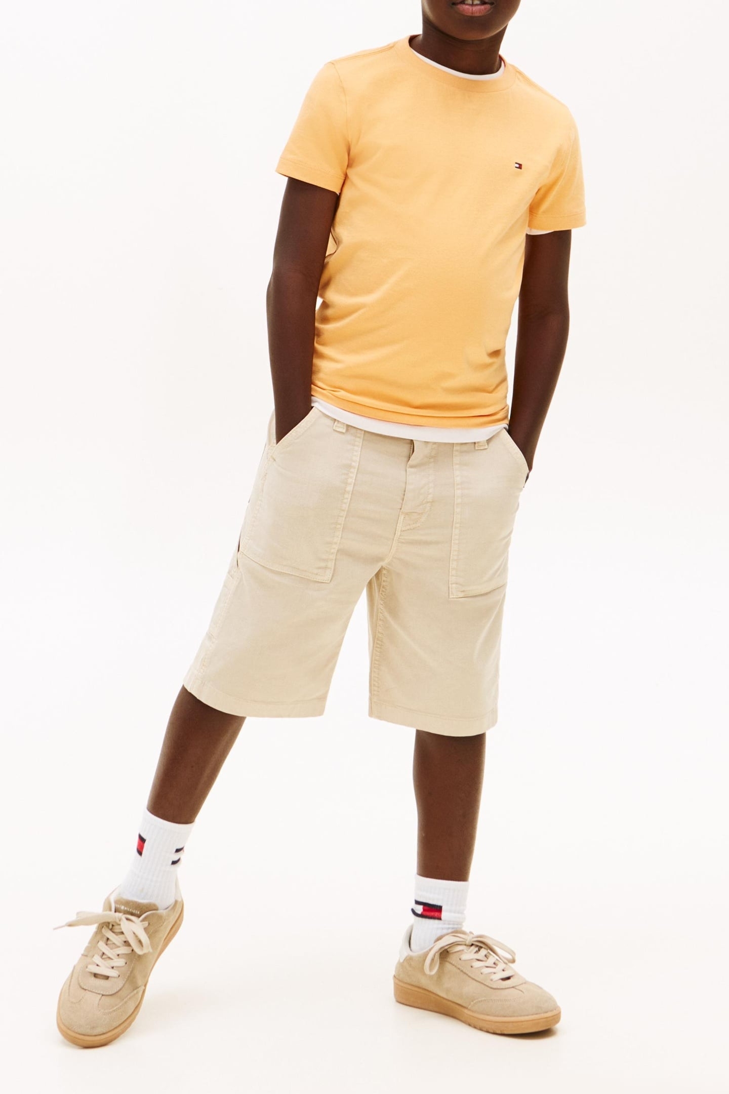 BOYS ESSENTIAL COTTON REGULAR SHIRT FADED SUN KISS 3