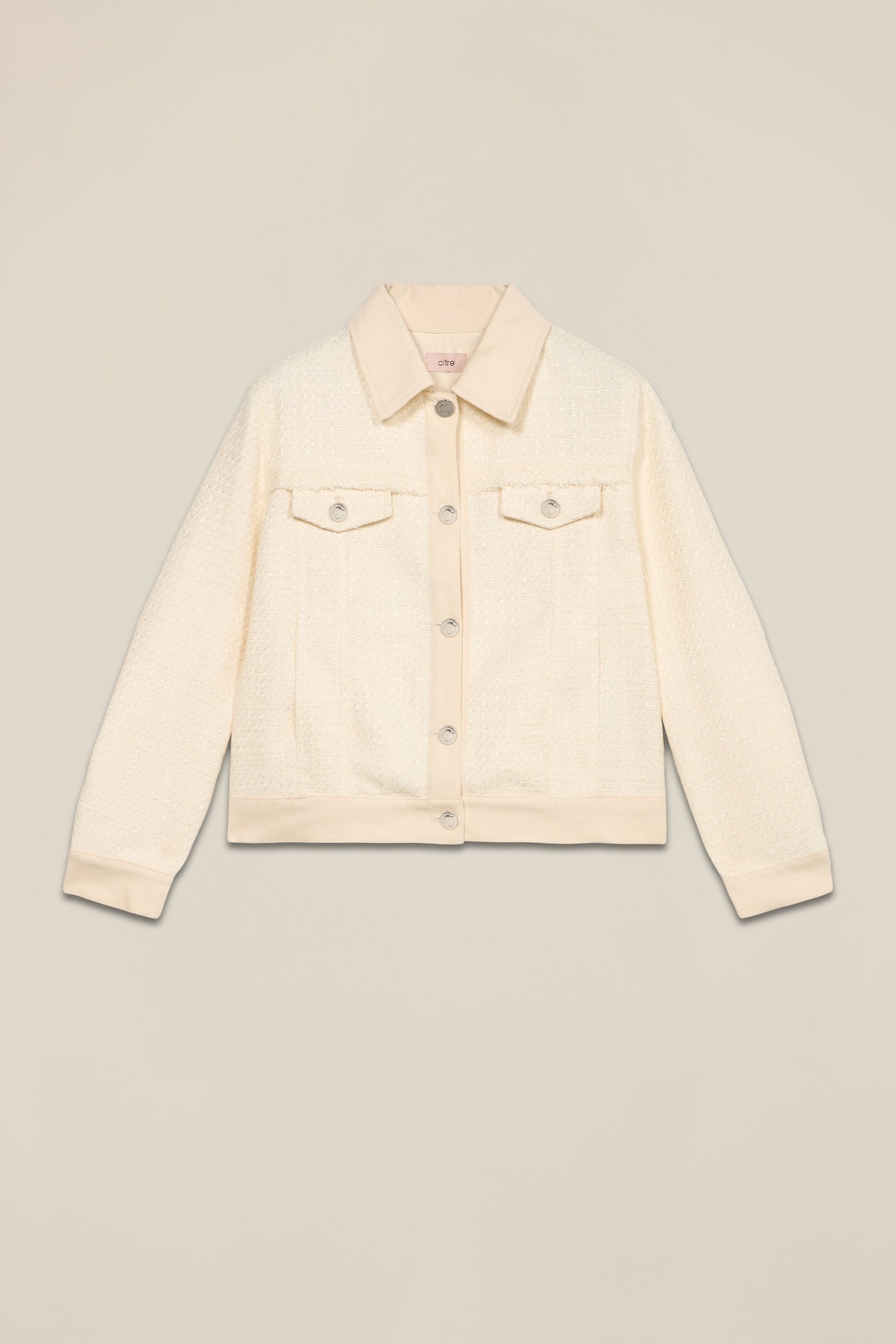 SHORT TWEED JACKET WHITE 4